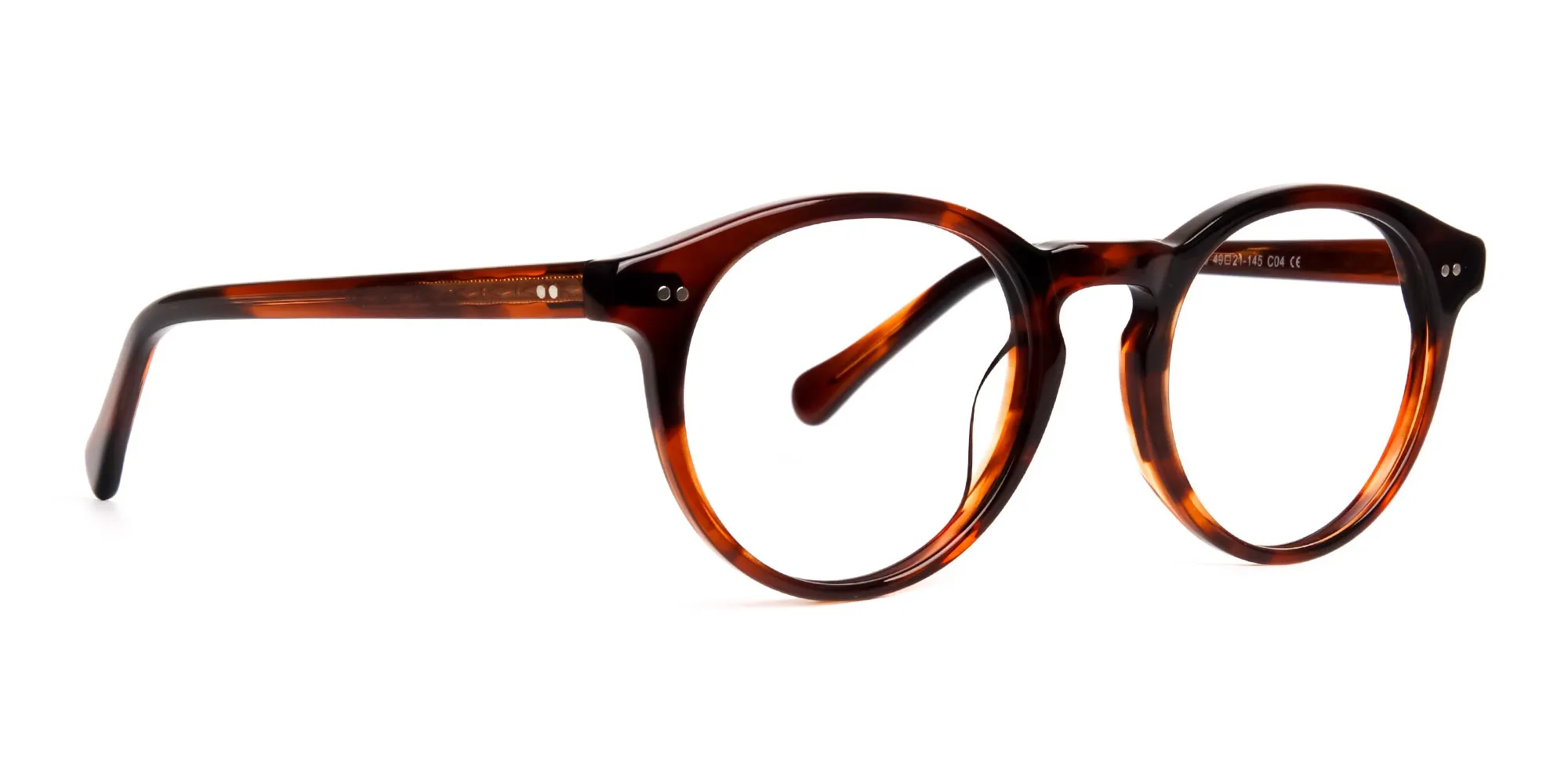 dark marble brown full-rim Tortoiseshell glasses frames-2
