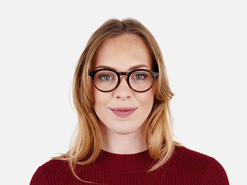 dark marble brown full-rim Tortoiseshell glasses frames-2
