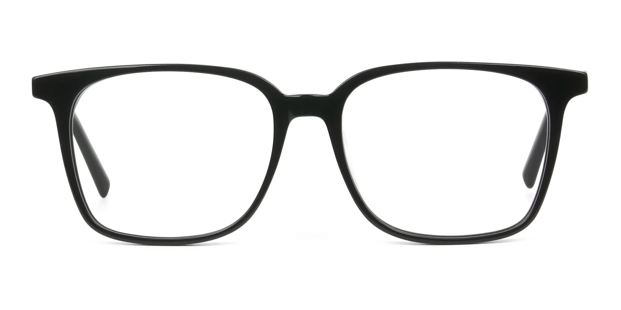 Square Glasses in Black - 2 Square Glasses in Black - 2