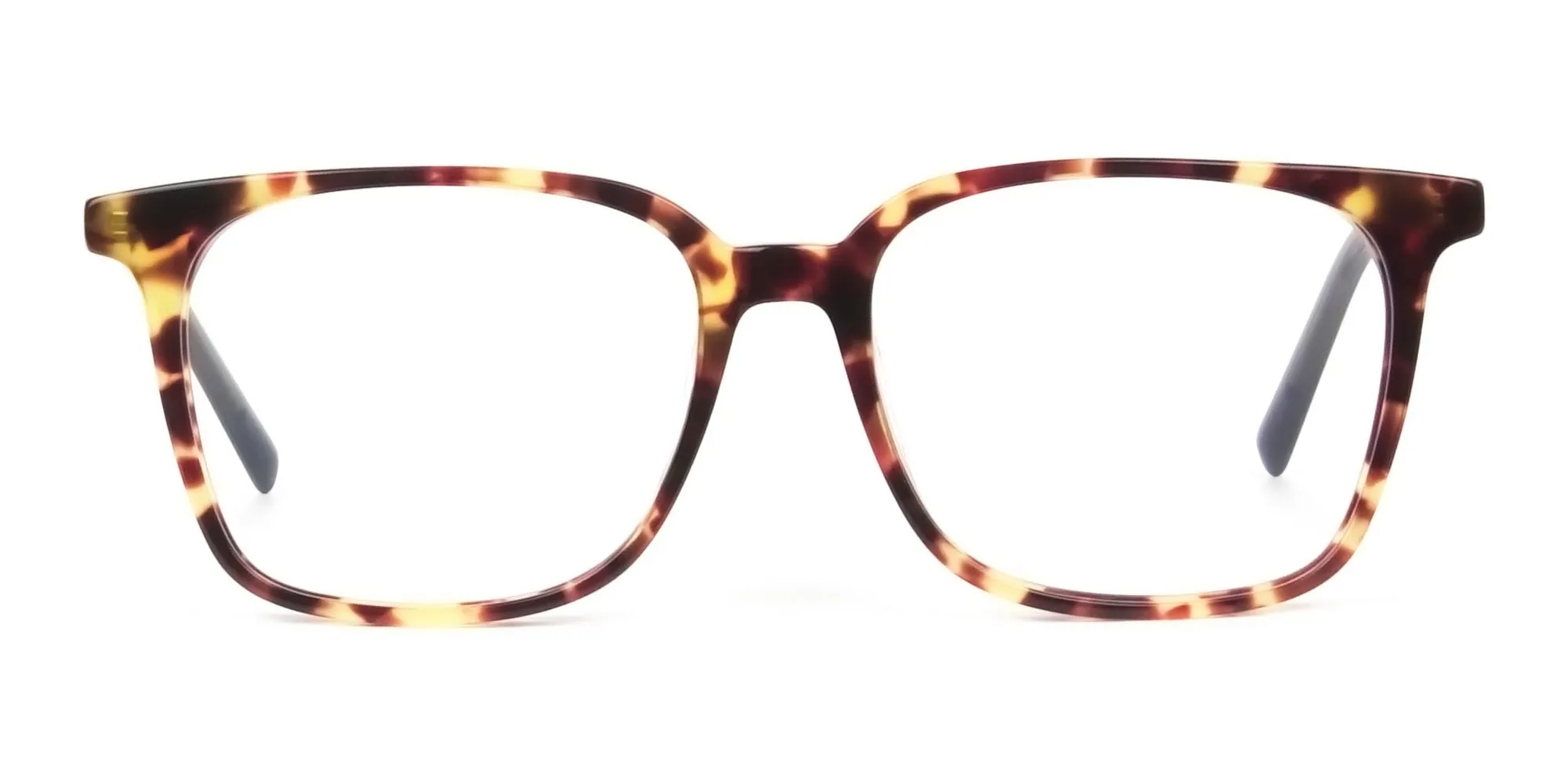 Large Square Tortoise Shell Glasses - 2 Large Square Tortoise Shell Glasses - 2
