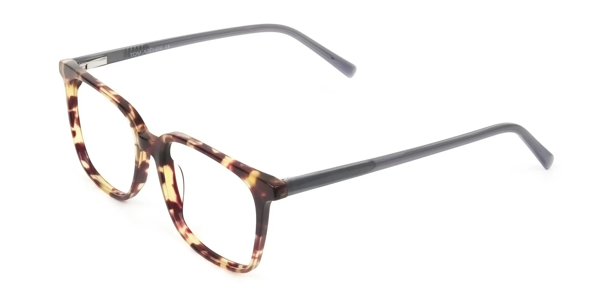Large Square Tortoise Shell Glasses - 2 Large Square Tortoise Shell Glasses - 2
