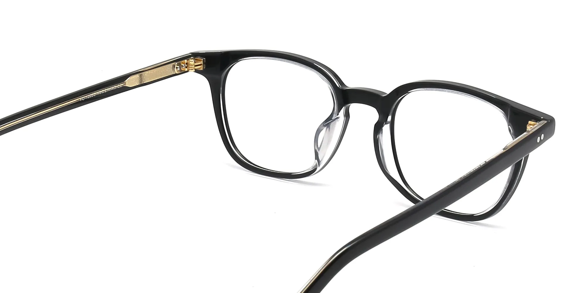 Clear Black Glasses-2