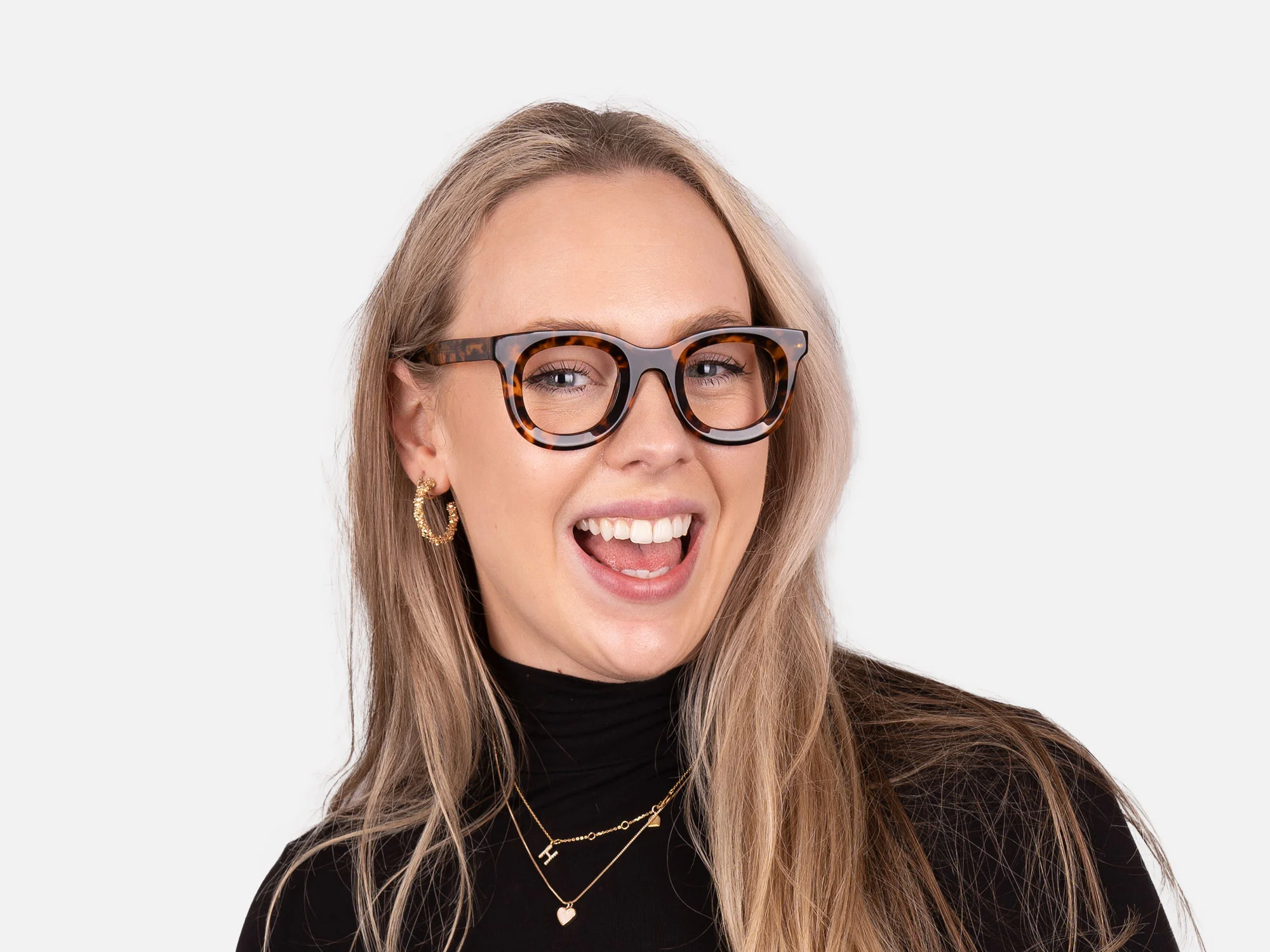 Thick Tortoise Shell Glasses-52