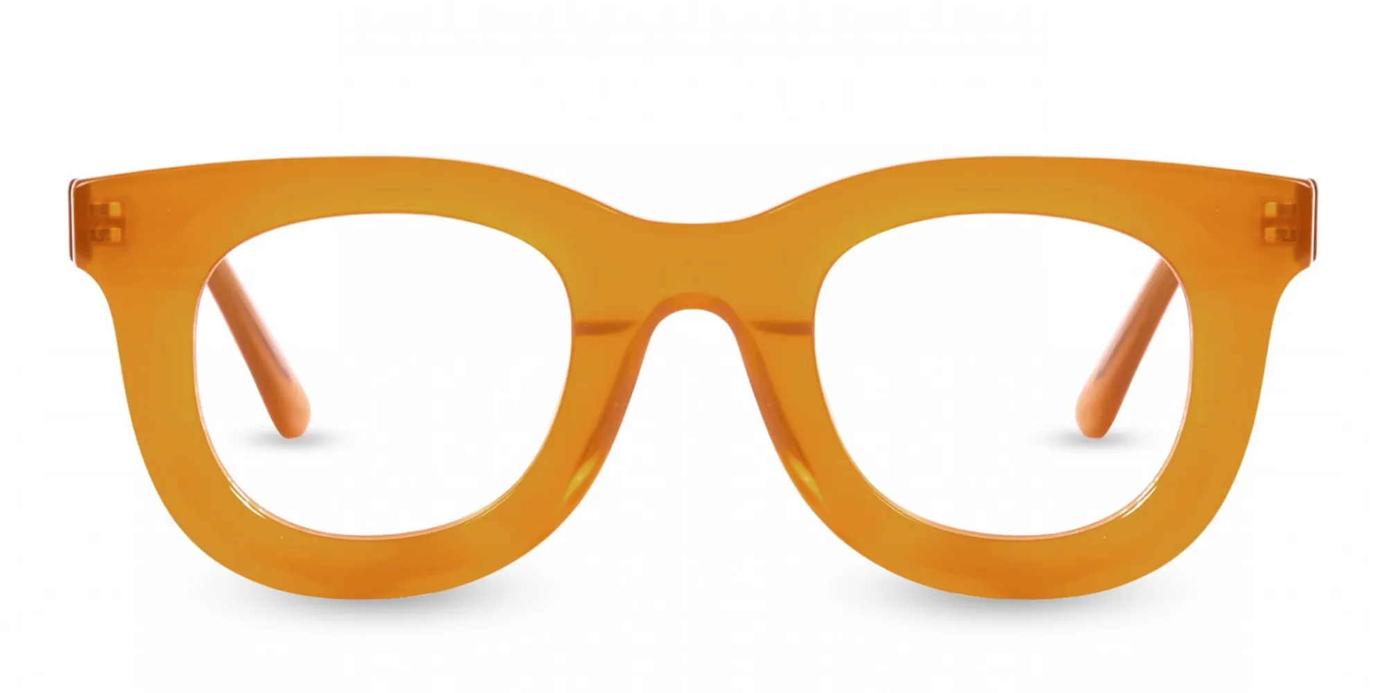 Gold Square Glasses-1