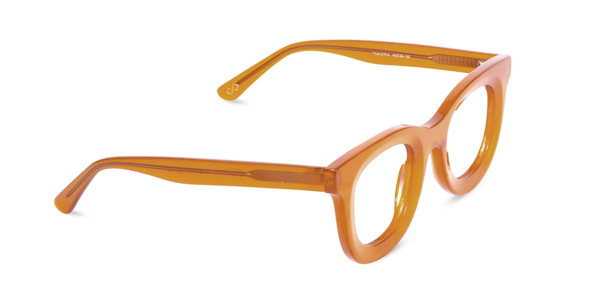 Gold Square Glasses-2