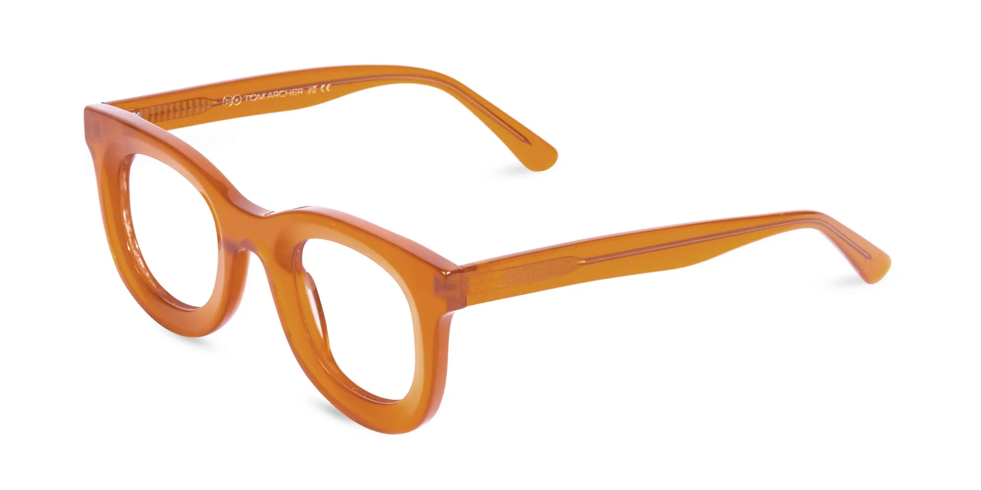 Gold Square Glasses-2