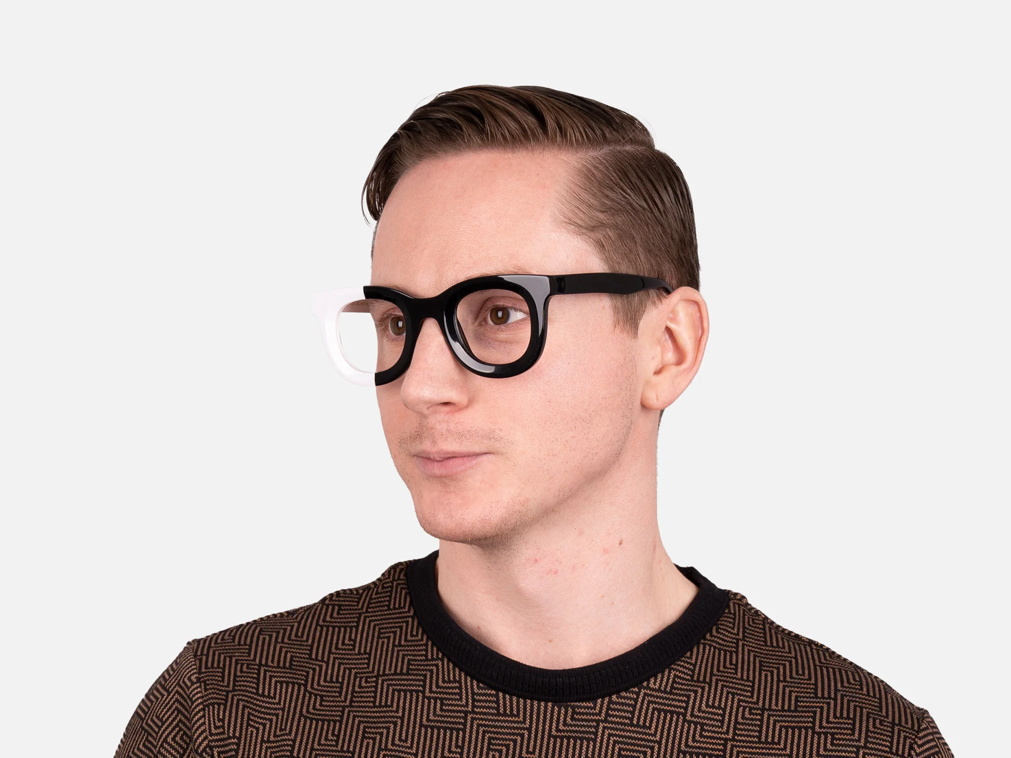 Black And White Eyeglasses-42