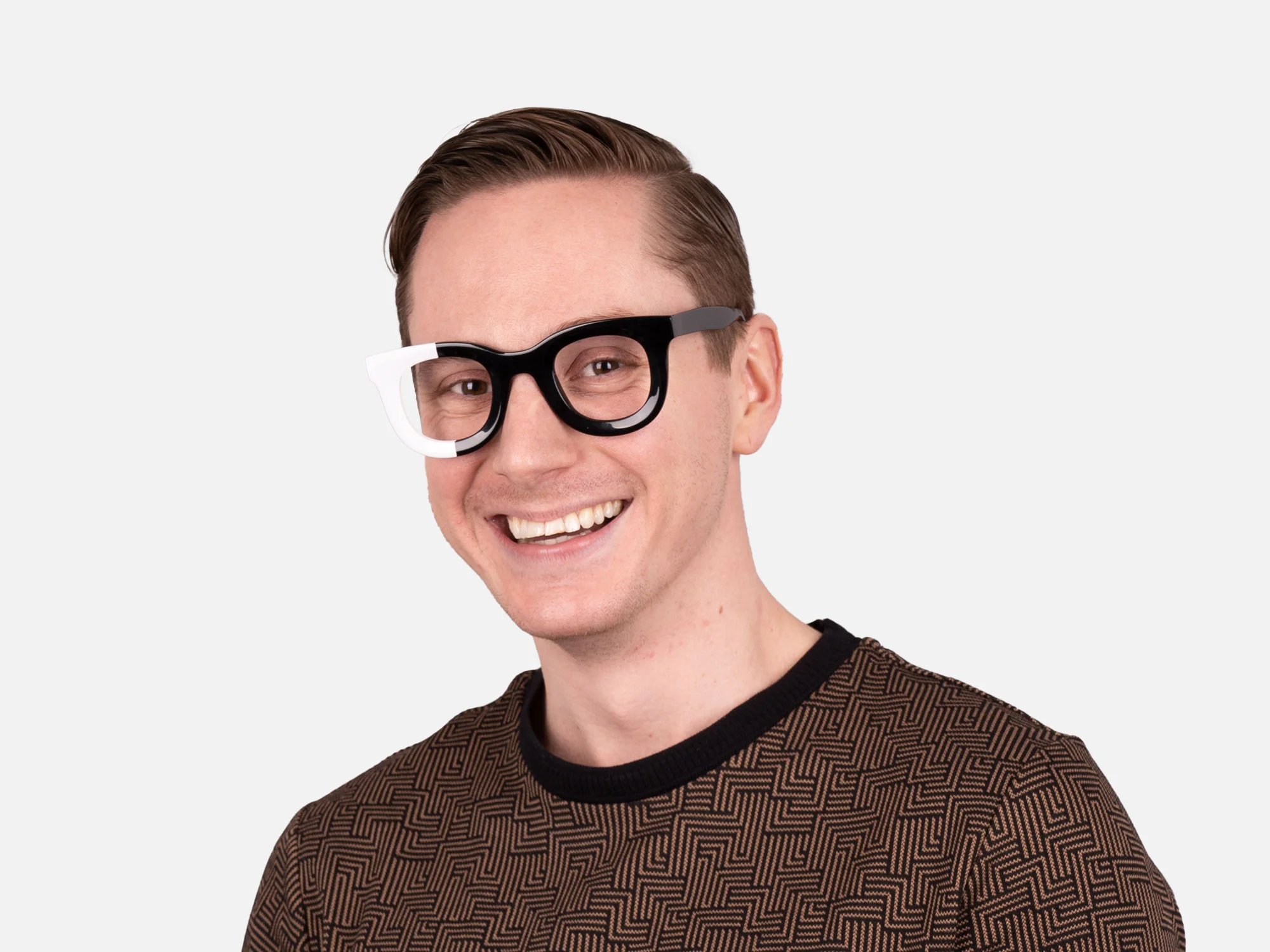 Black And White Eyeglasses-41