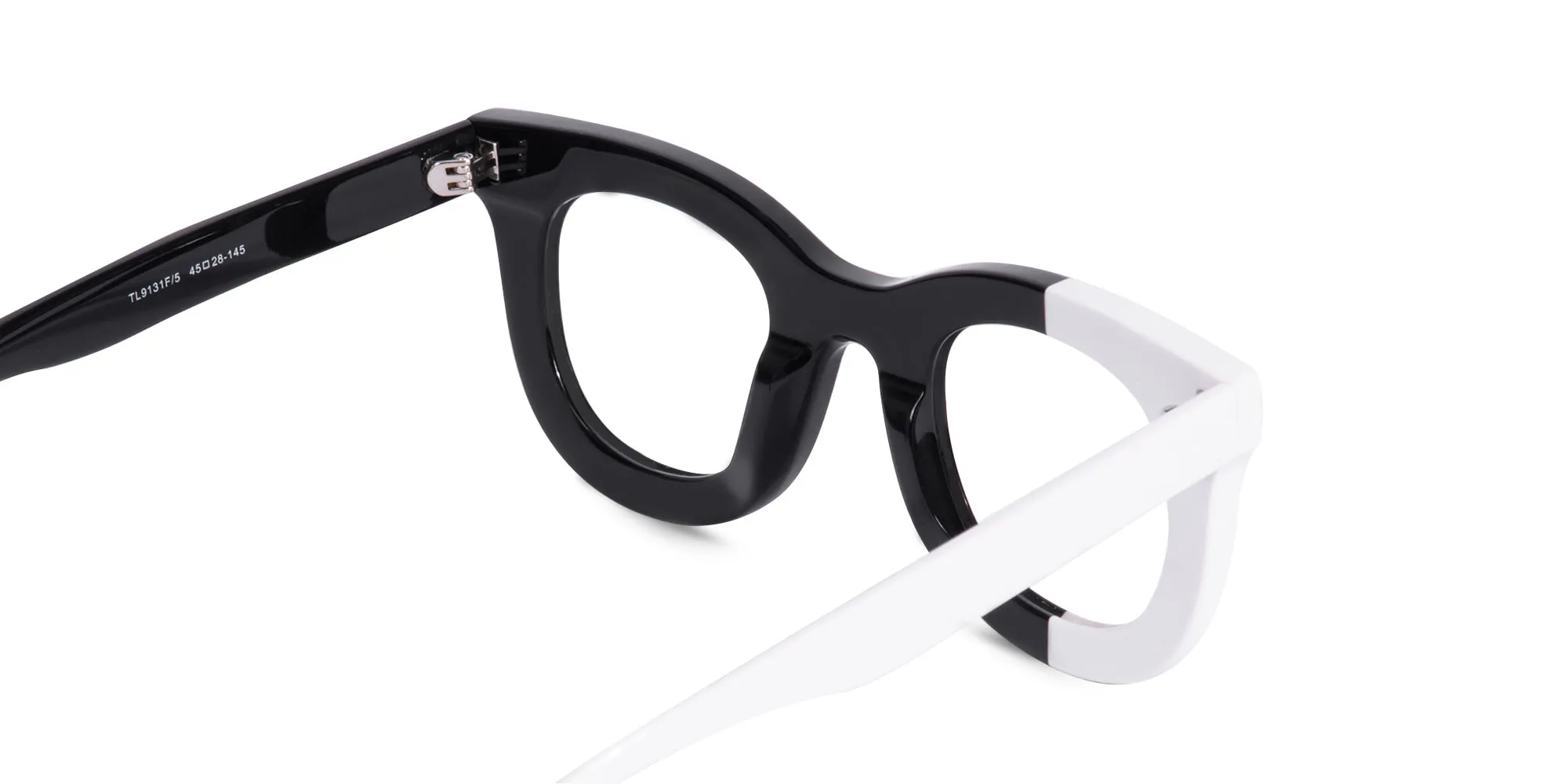 Black And White Eyeglasses-2