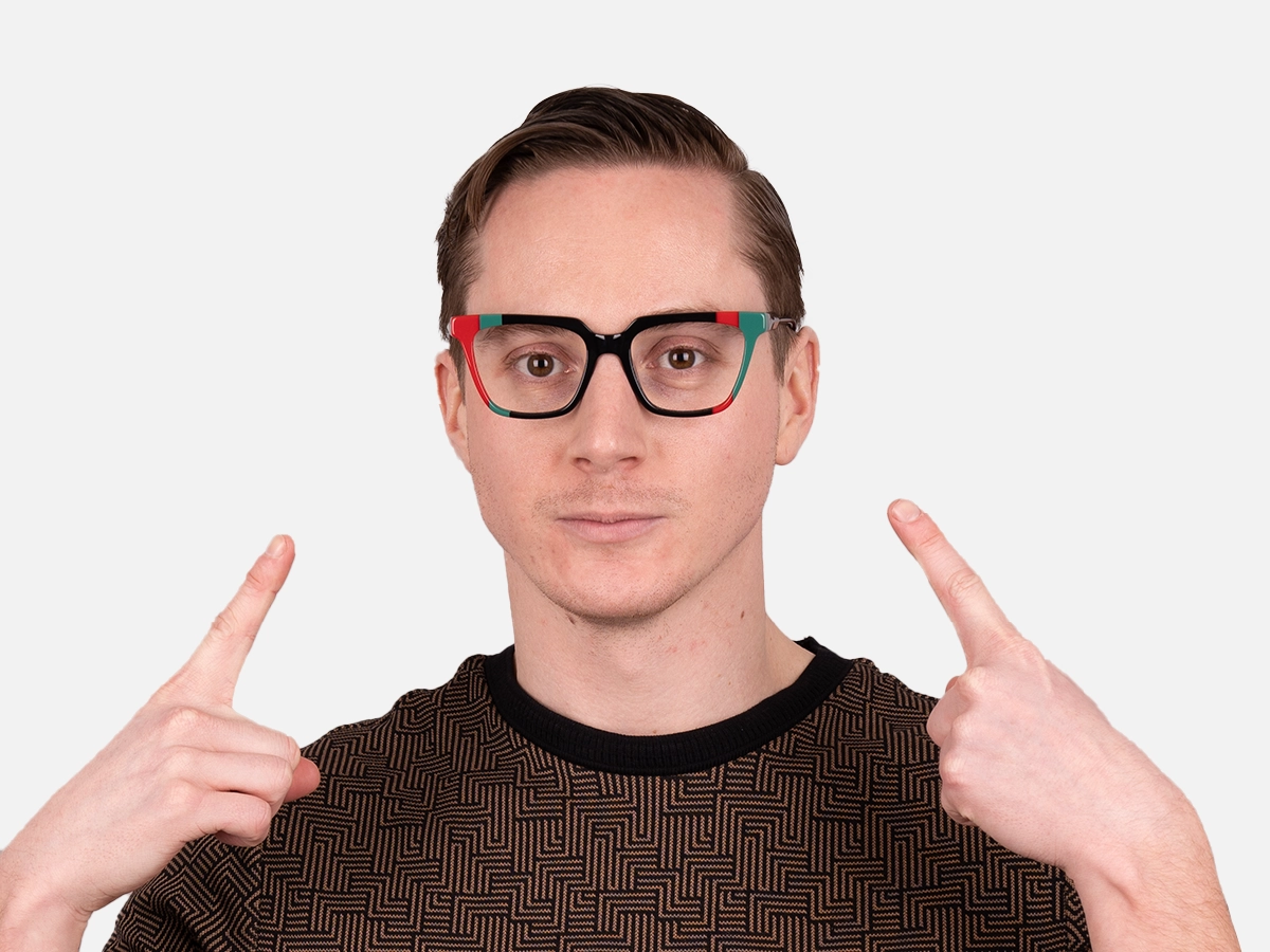 Black Designer Glasses Frames-43