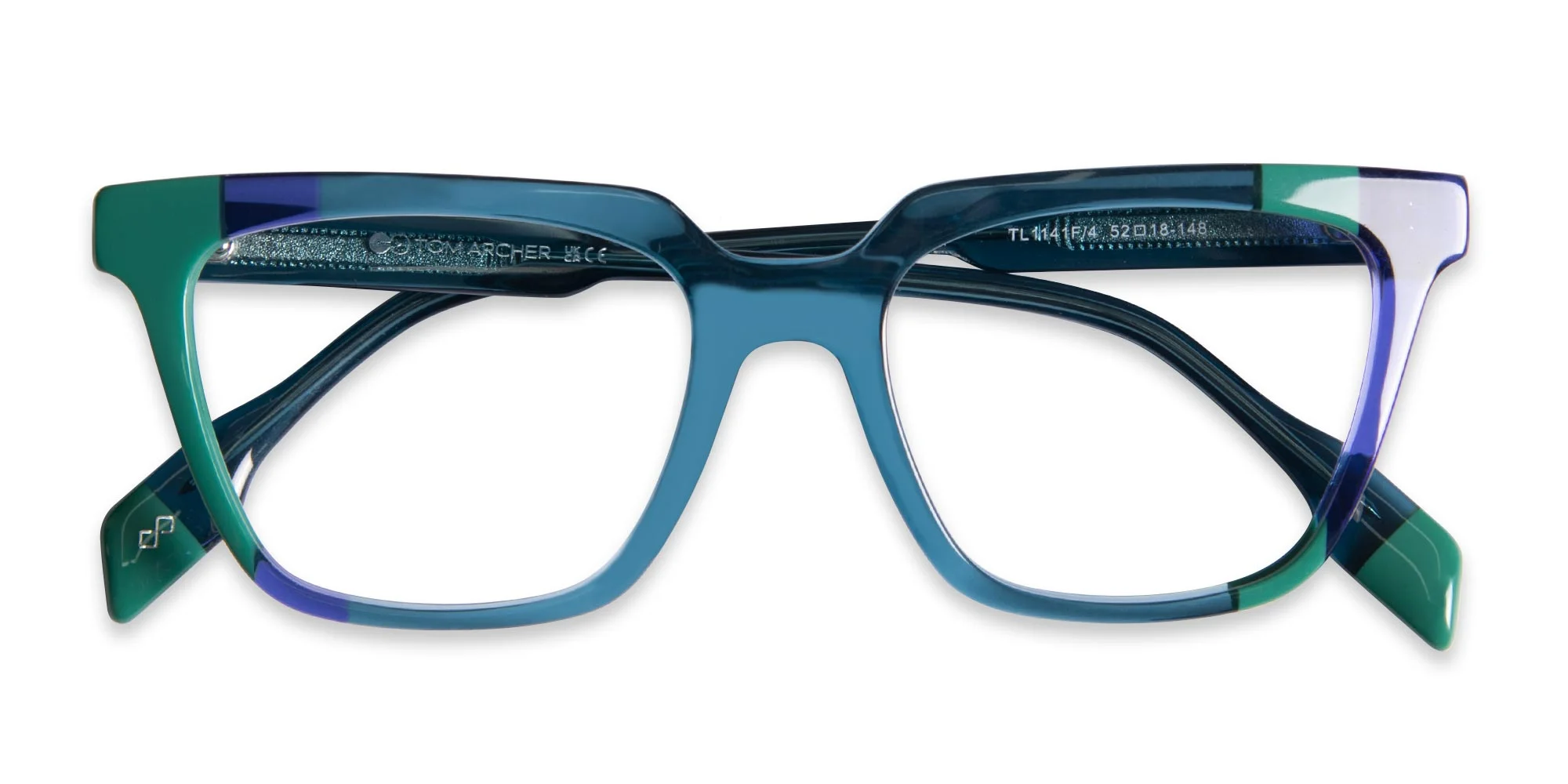 Clear Green Glasses-6