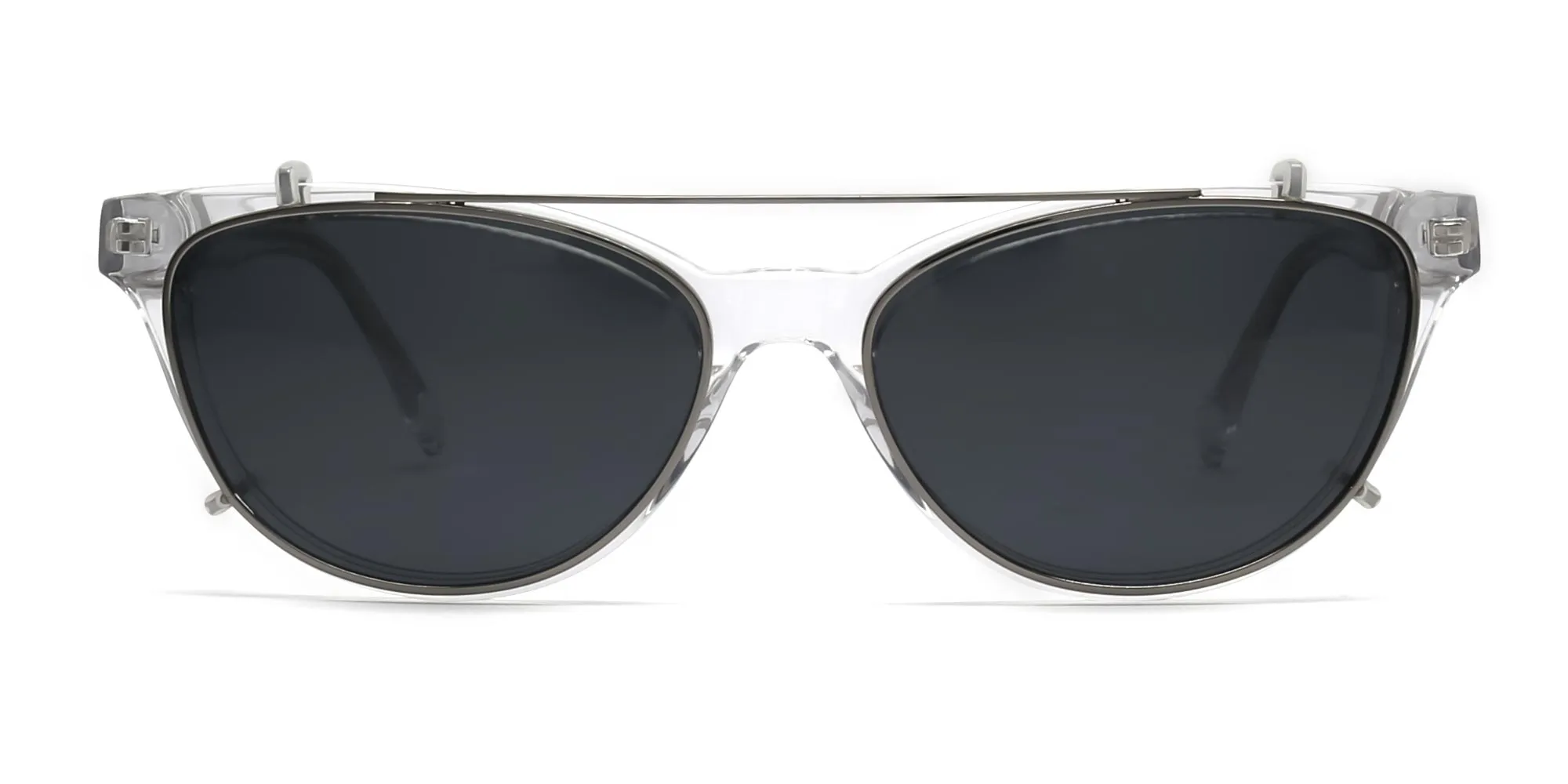 cat eye clip on sunglasses-2
