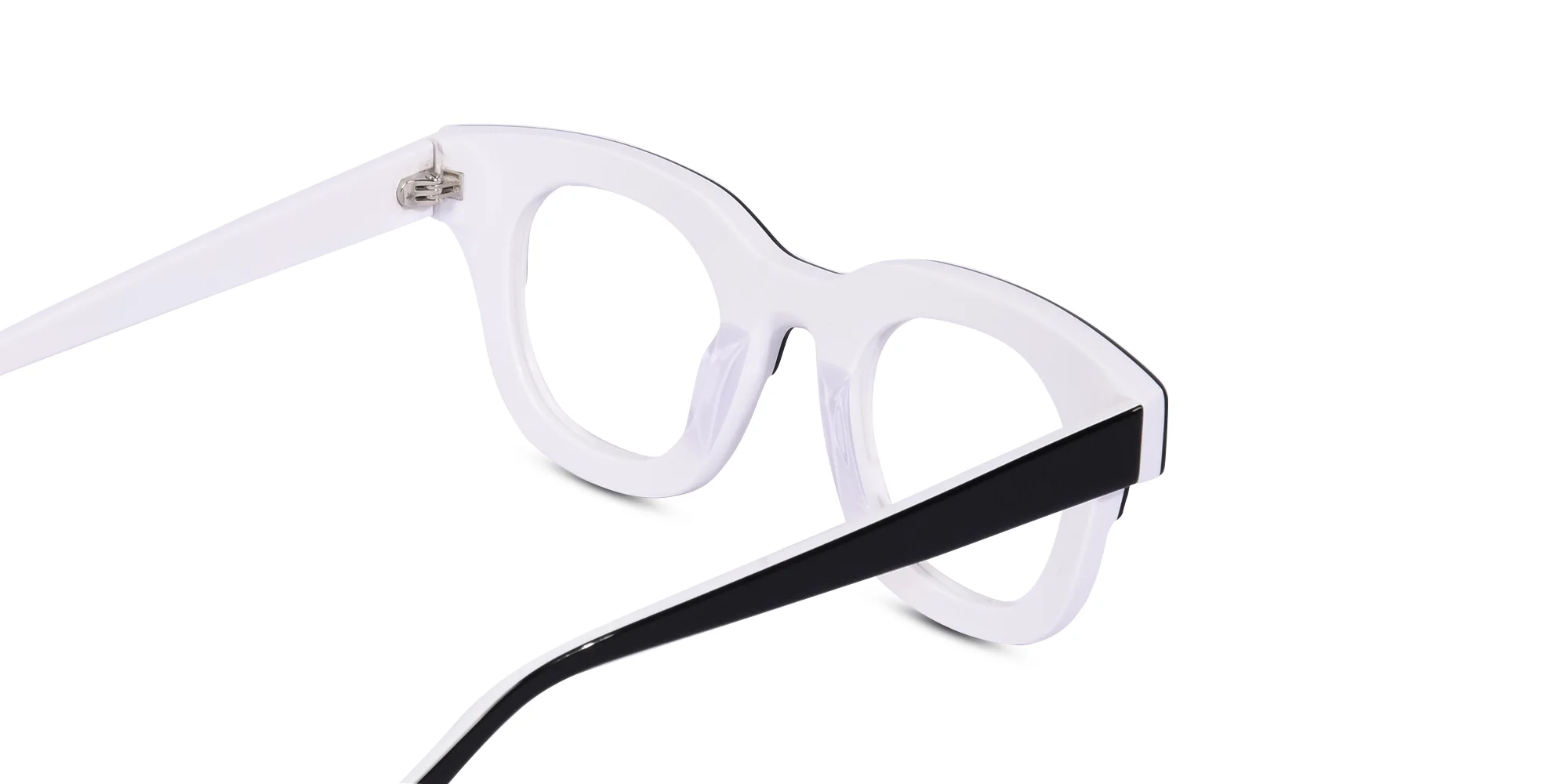 White Dual Tone Glasses-5