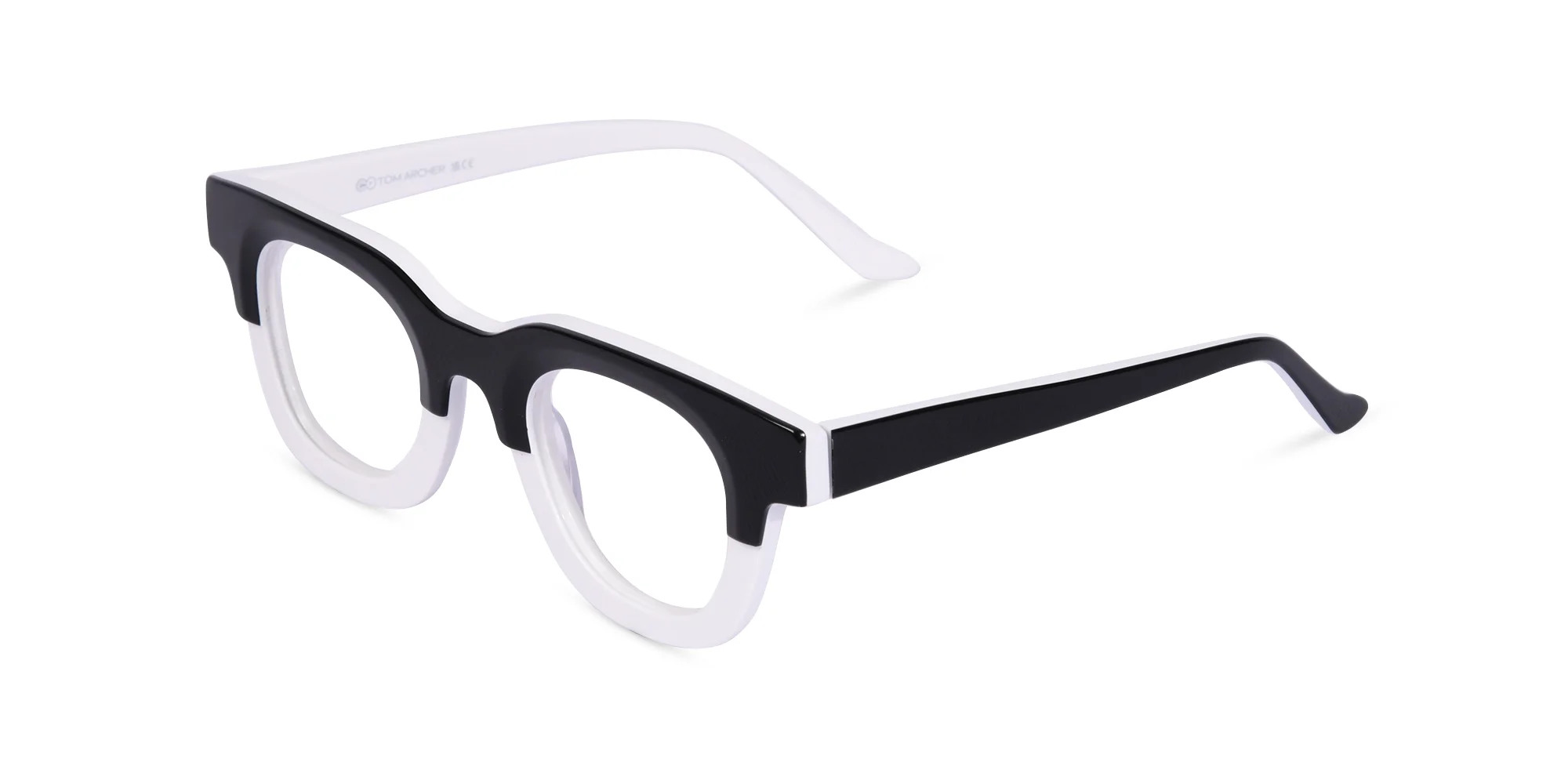 White Dual Tone Glasses-3