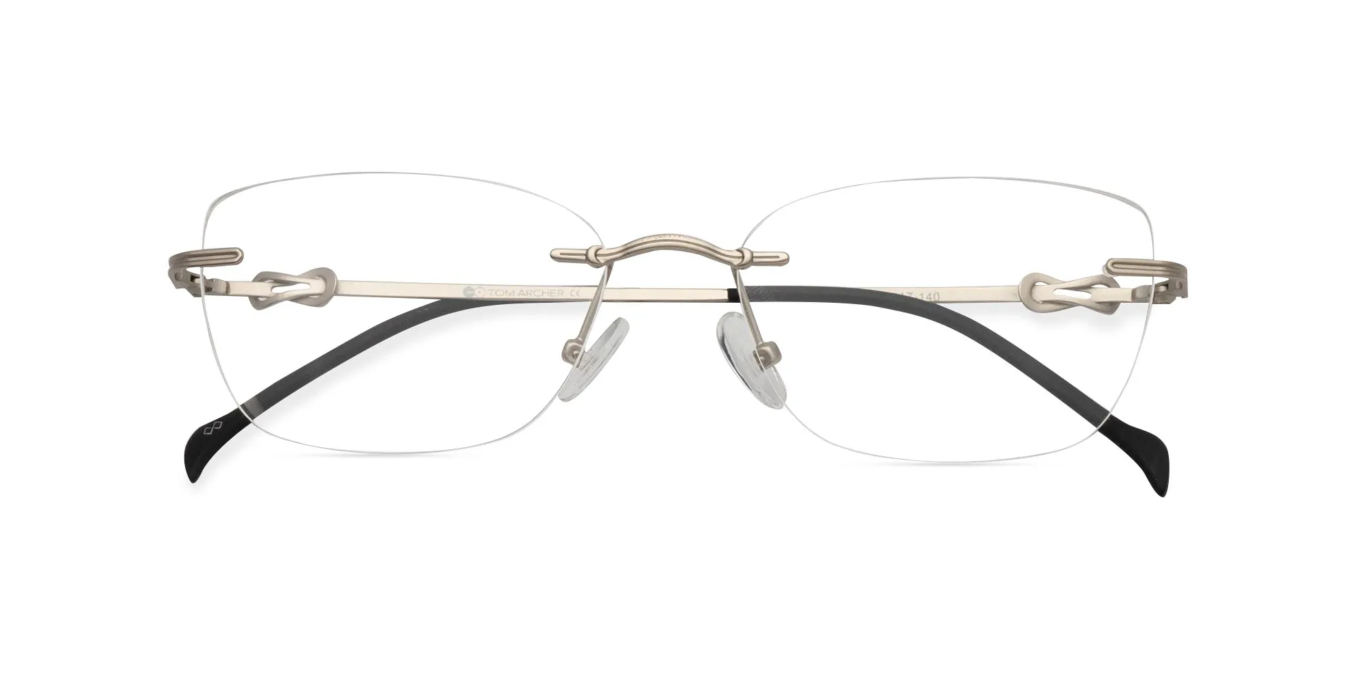 Womens Designer Rimless Glasses-2