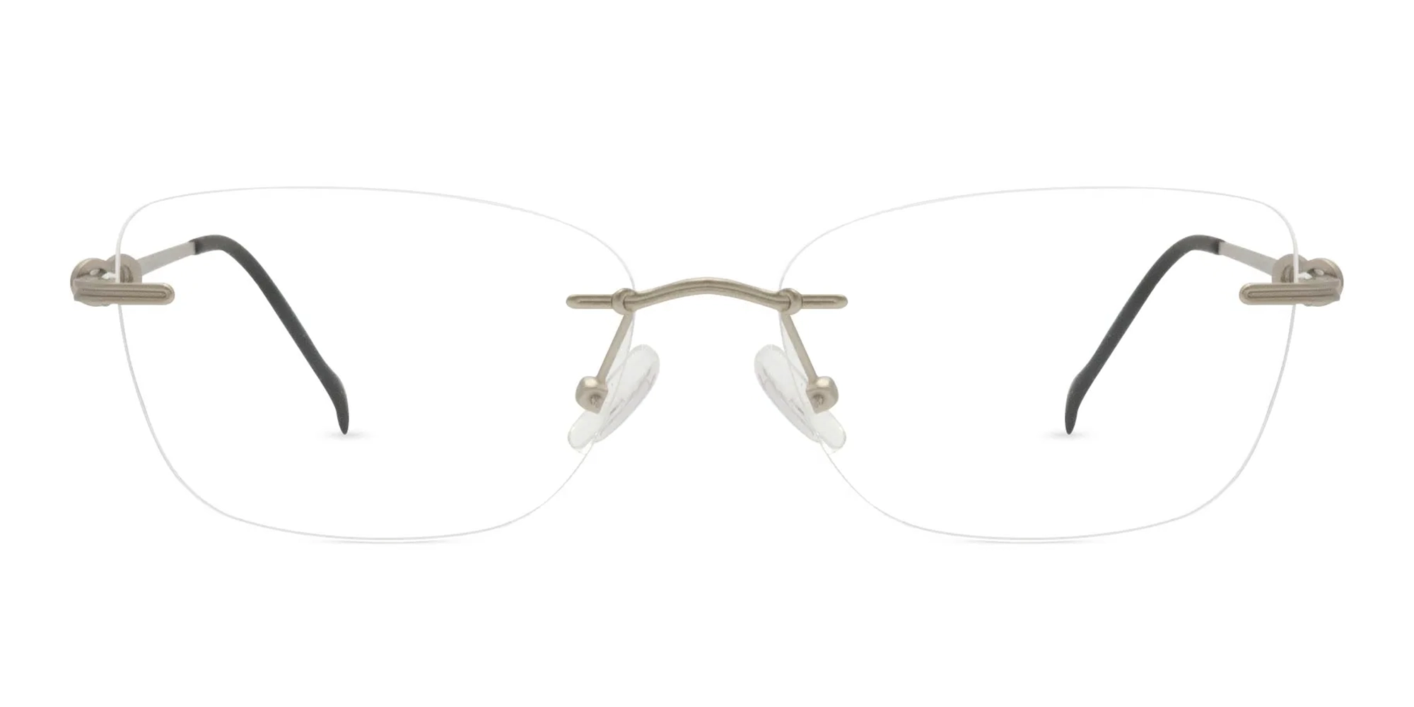 Womens Designer Rimless Glasses-2