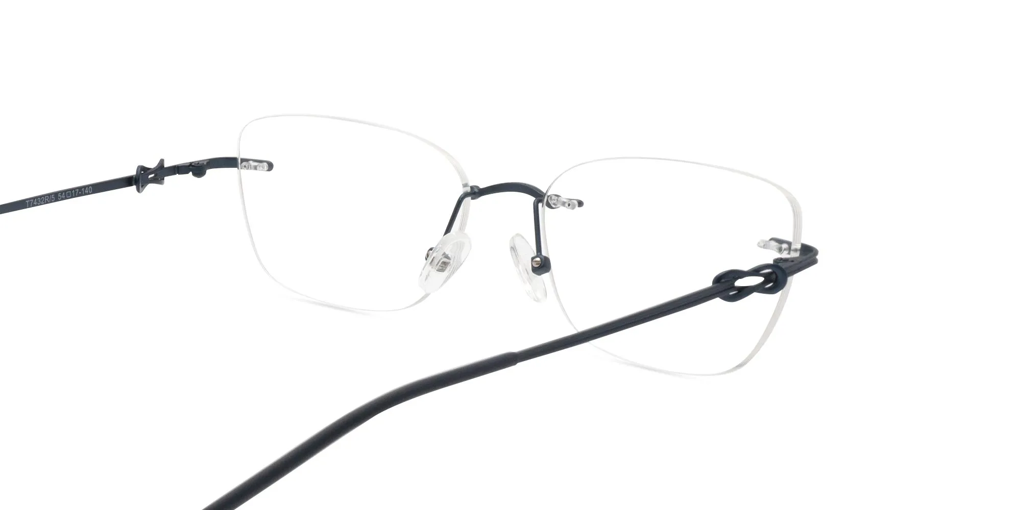 Womens Rimless Reading Glasses-2