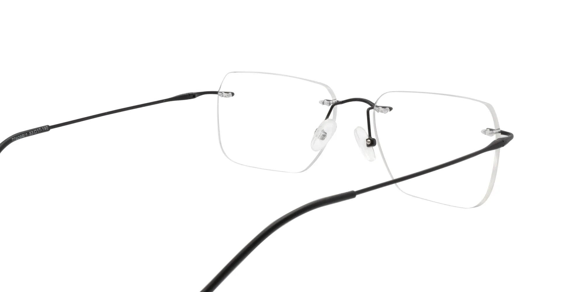 Black Rimless Glasses-2