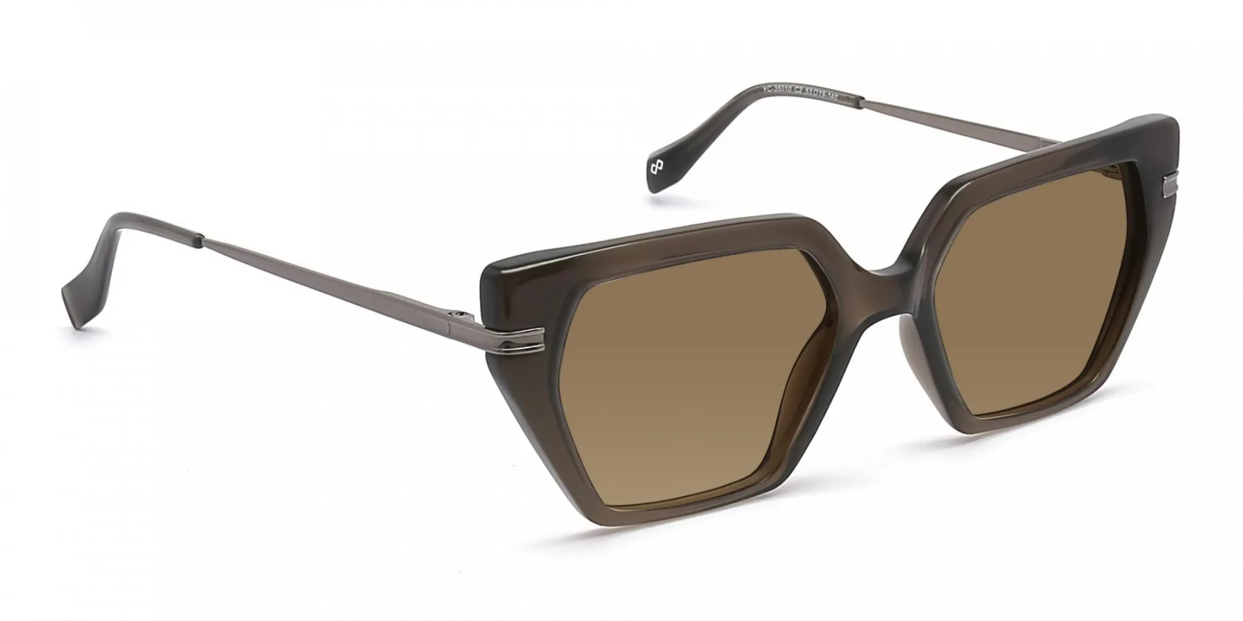 brown cat eye sunglasses-2