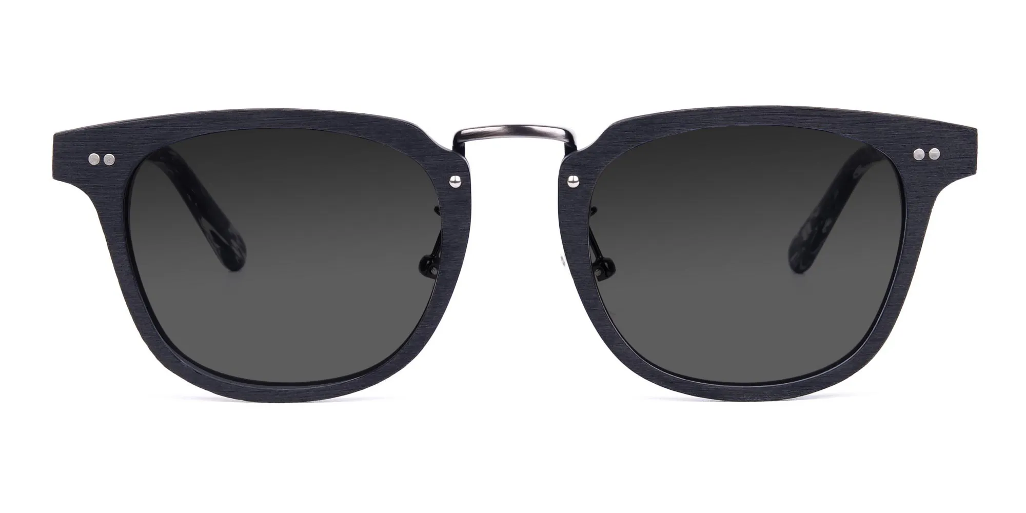 Wooden-Black-Square-Frame-Sunglasses-with-Green-Tint-2