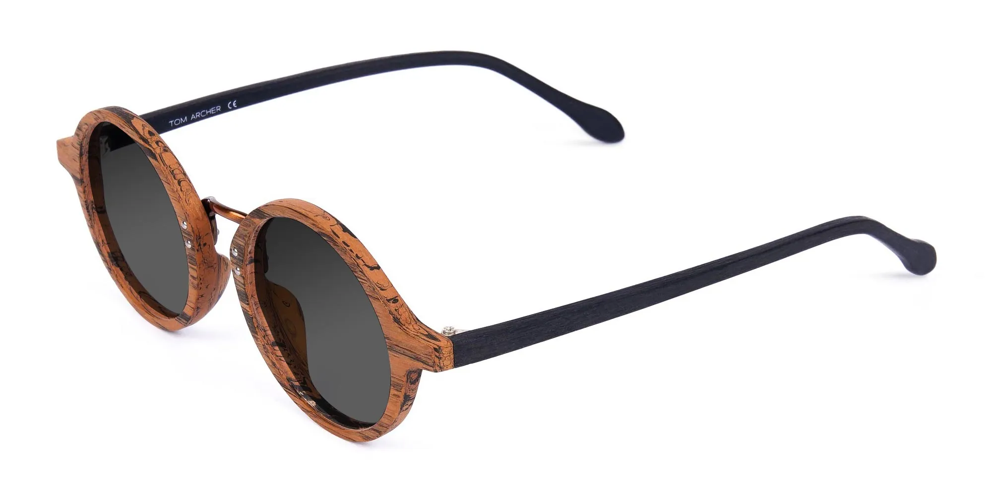 Round-Brown-Wood-Sunglasses-With-Grey-Tint-2 Round-Brown-Wood-Sunglasses-With-Grey-Tint-2