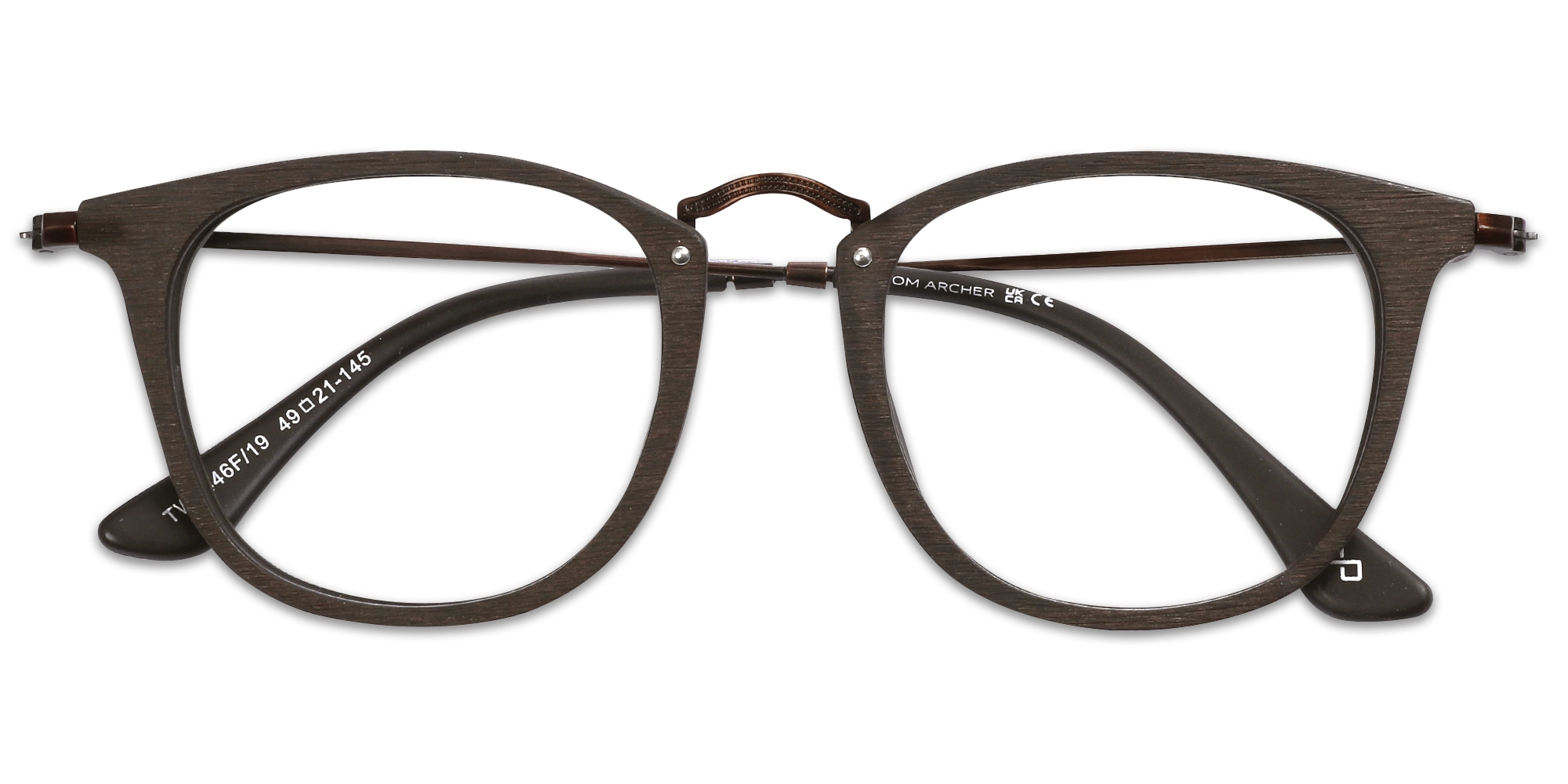 Copper Brown Wood Eyewear frames 6