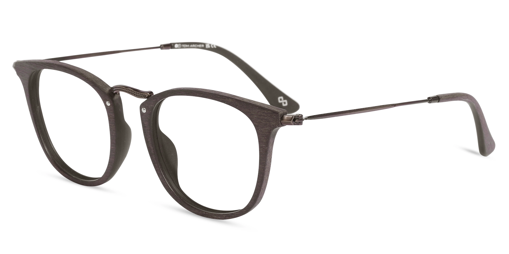 Copper Brown Wood Eyewear frames 3