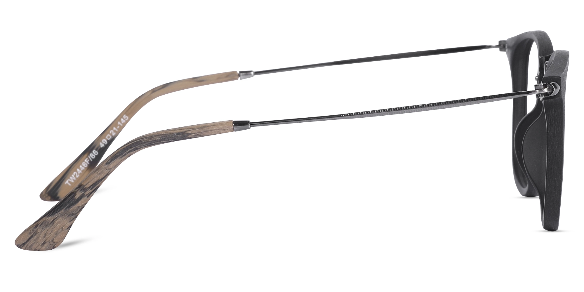 Square Wooden Prescription Glasses 4