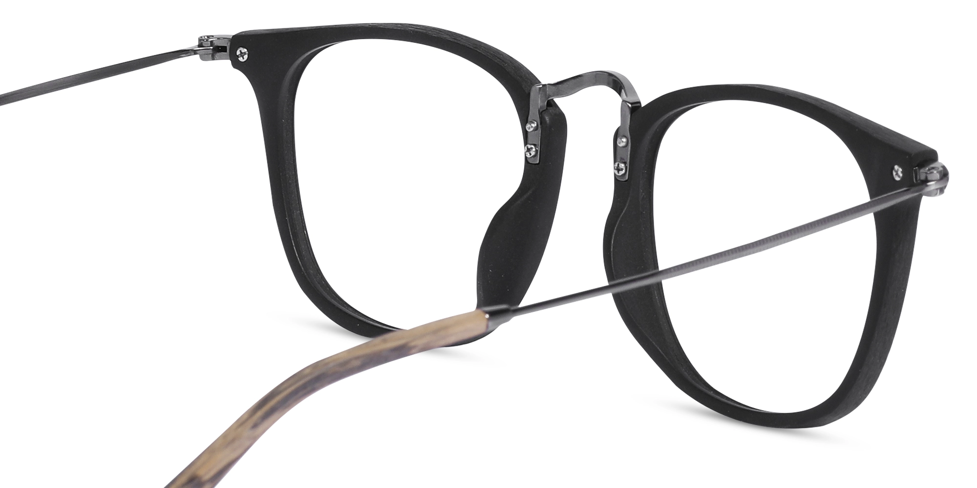 Square Wooden Prescription Glasses 5