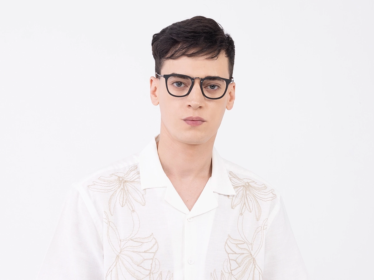 Square Wooden Prescription Glasses 41
