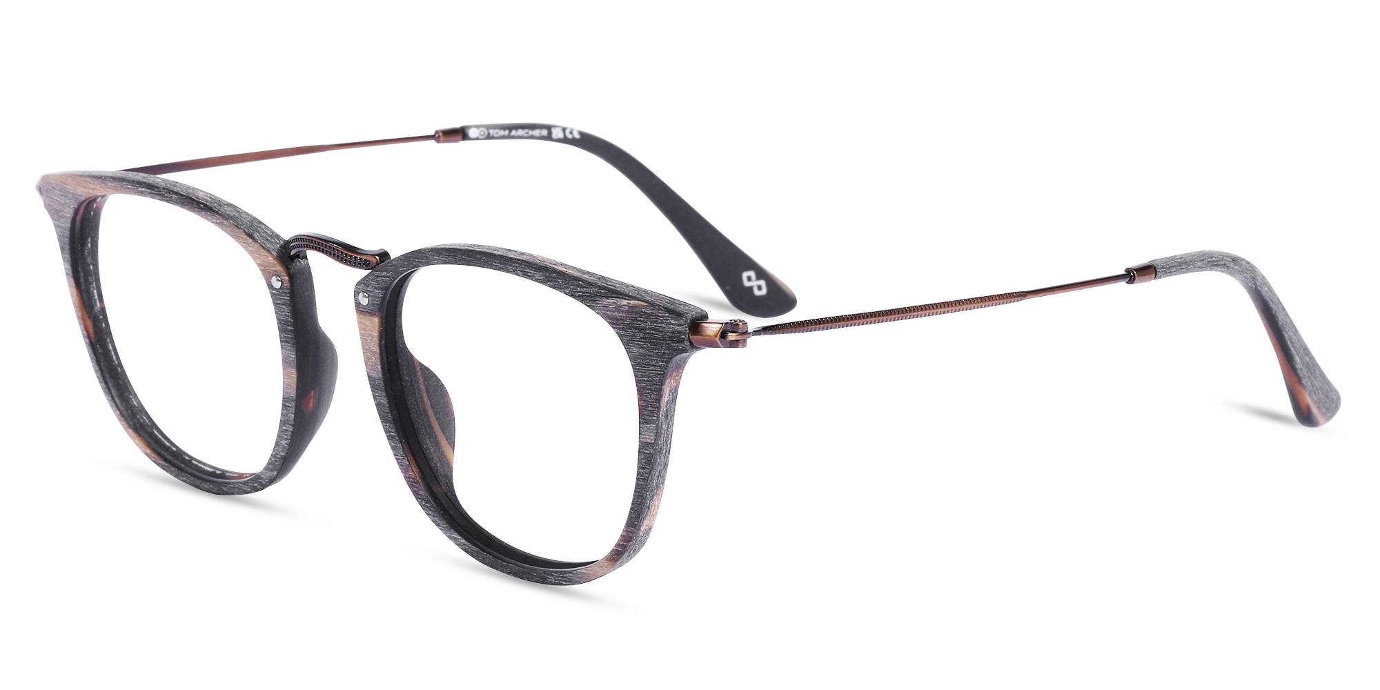 Wooden Tortoise Square Glasses 3 Wooden Tortoise Square Glasses 3