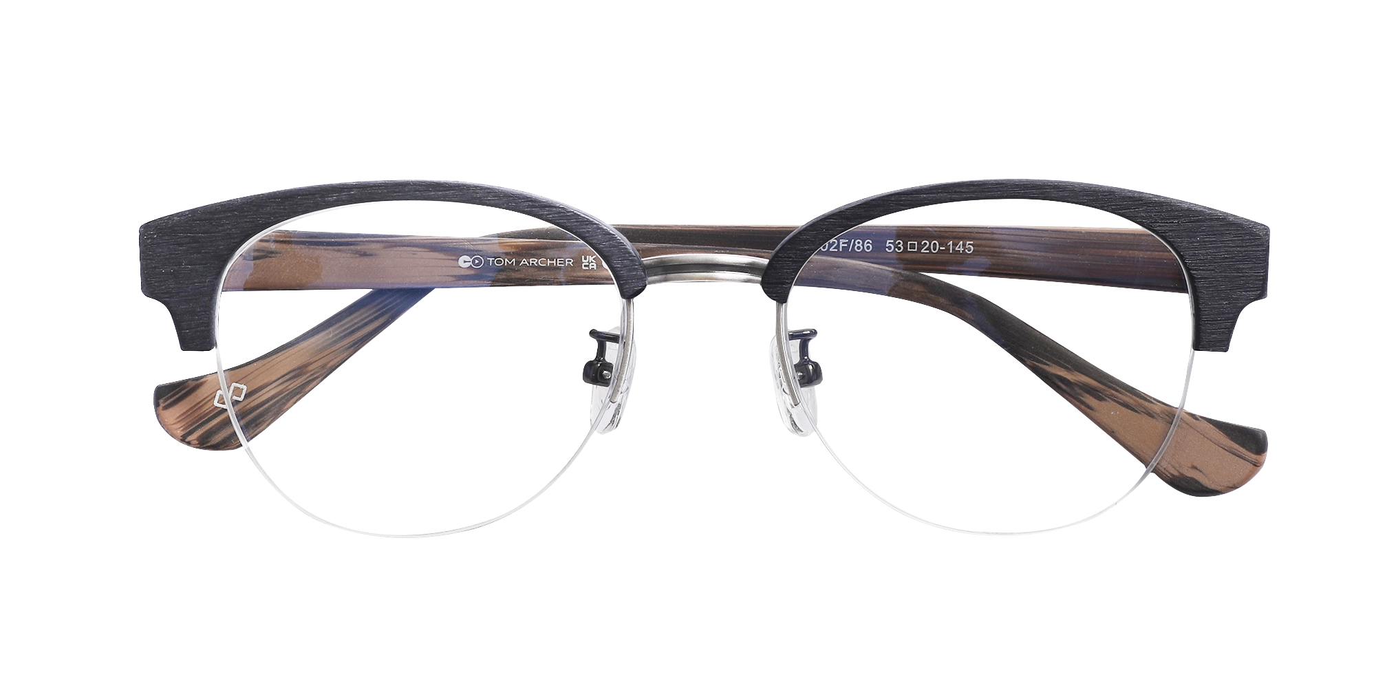 Round Wooden Frame Eyeglasses. 6