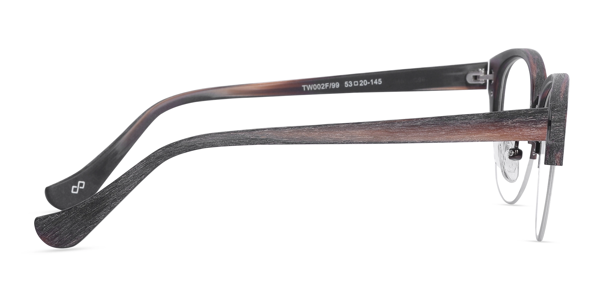 Round Wooden Tortoise Glasses 4