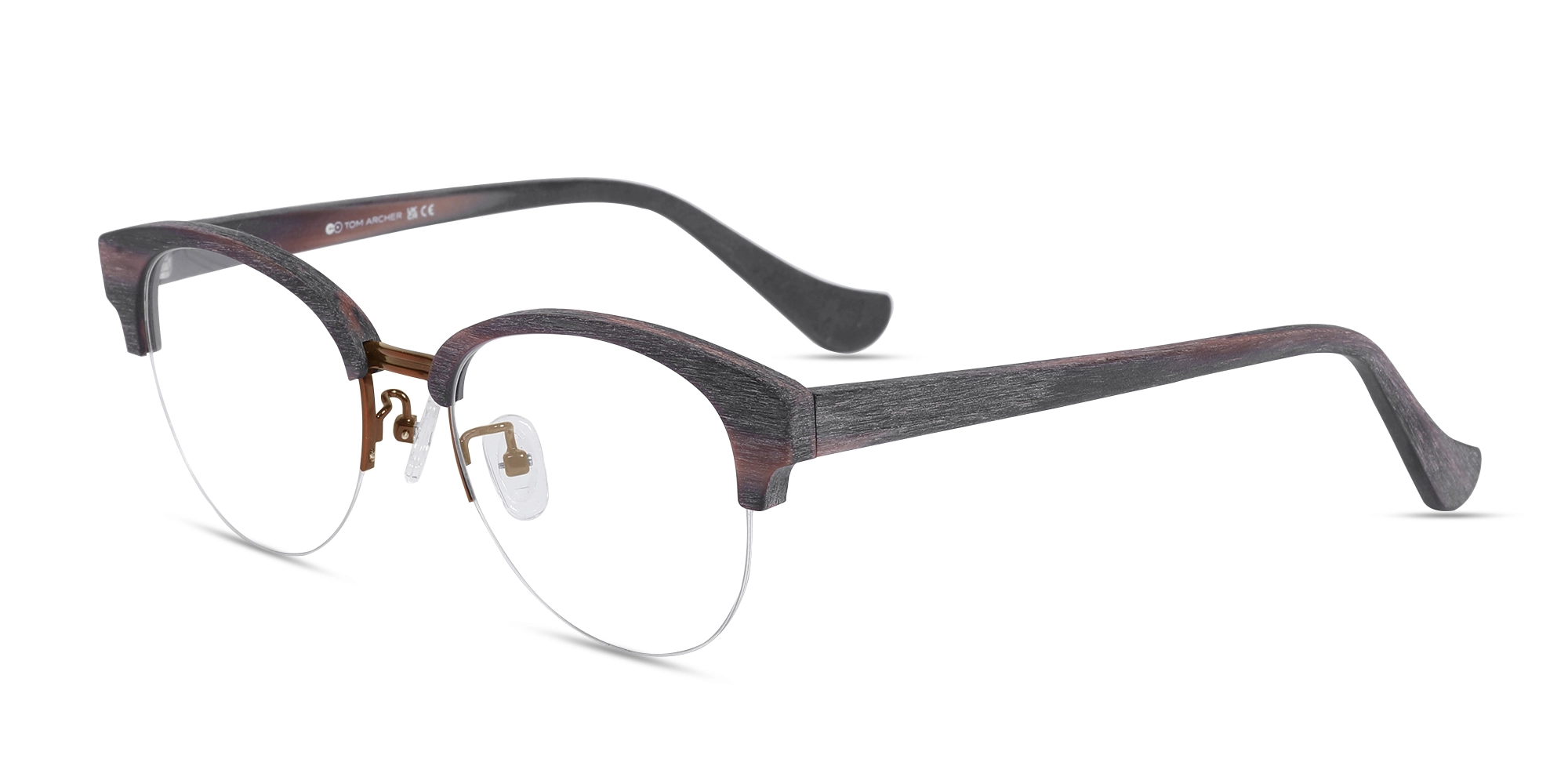 Round Wooden Tortoise Glasses. 3 Round Wooden Tortoise Glasses. 3