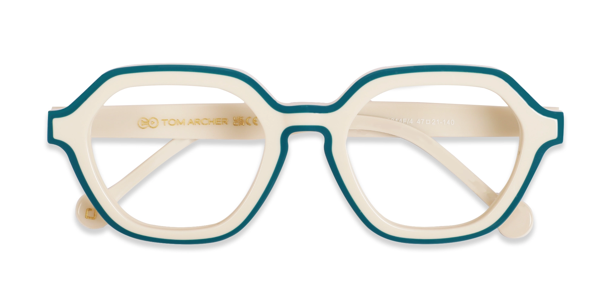 White Hexagonal Glasses-6
