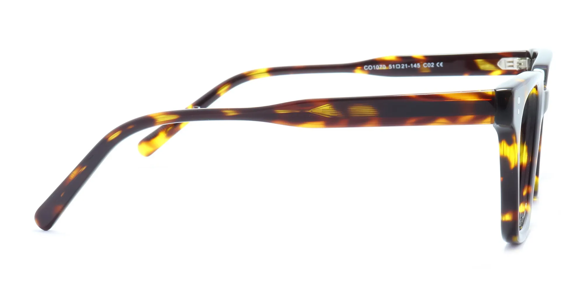 Thick Frame Tortoise shell Glasses-2