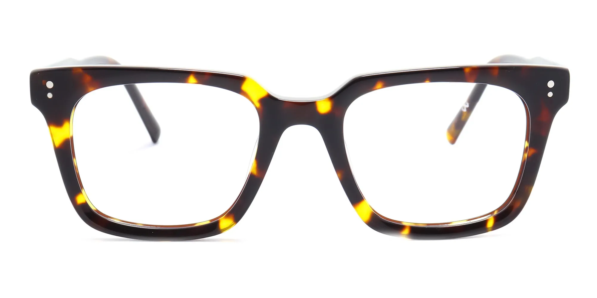 Thick Frame Tortoise shell Glasses-2