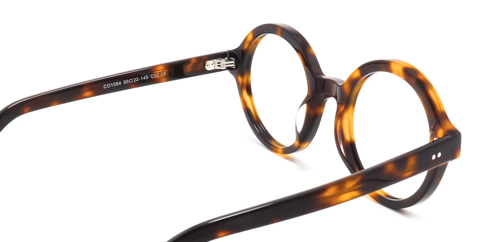 Round Tortoise shell Blue Light Glasses - 2
