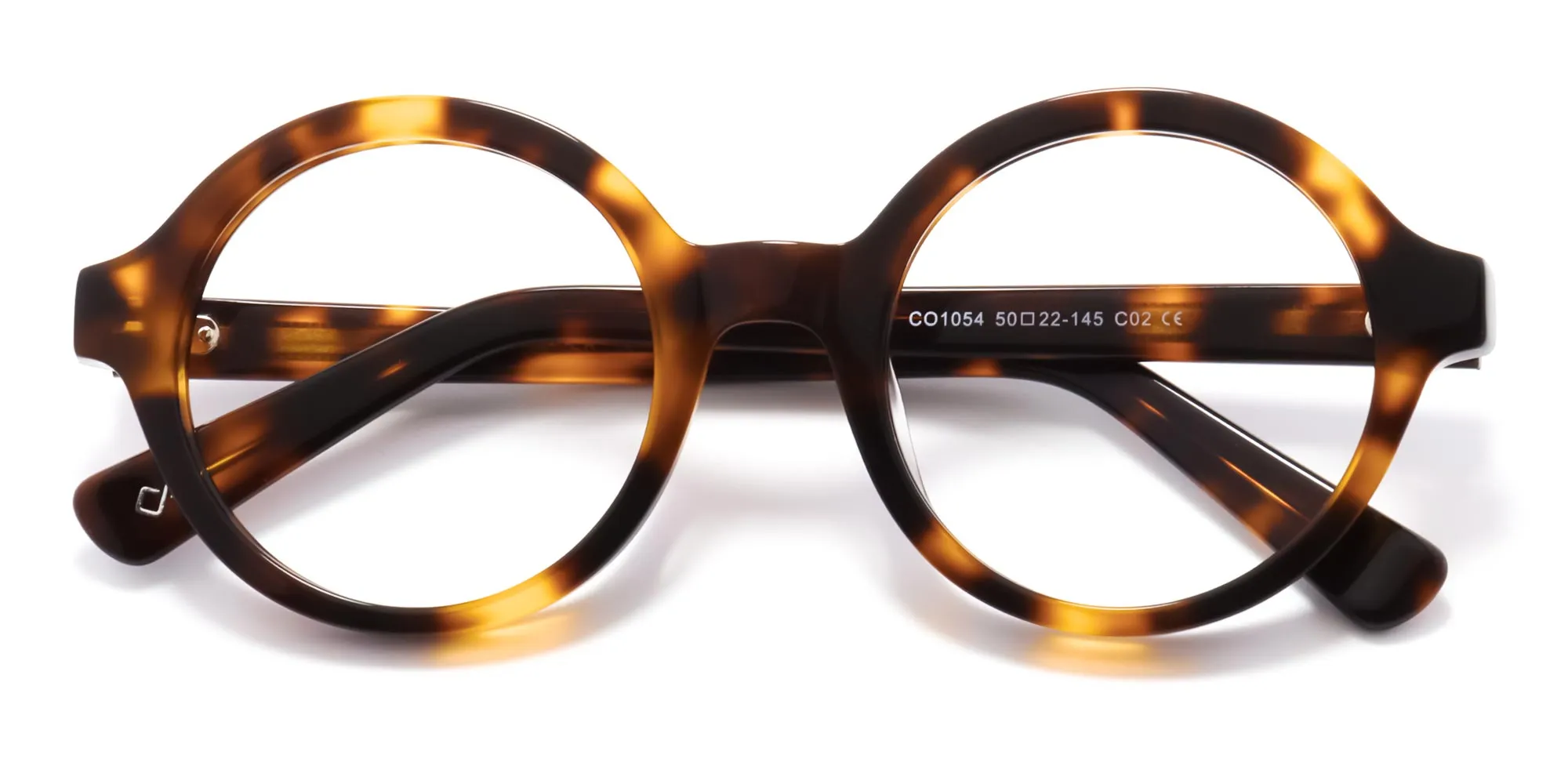Round Tortoise shell Blue Light Glasses - 2