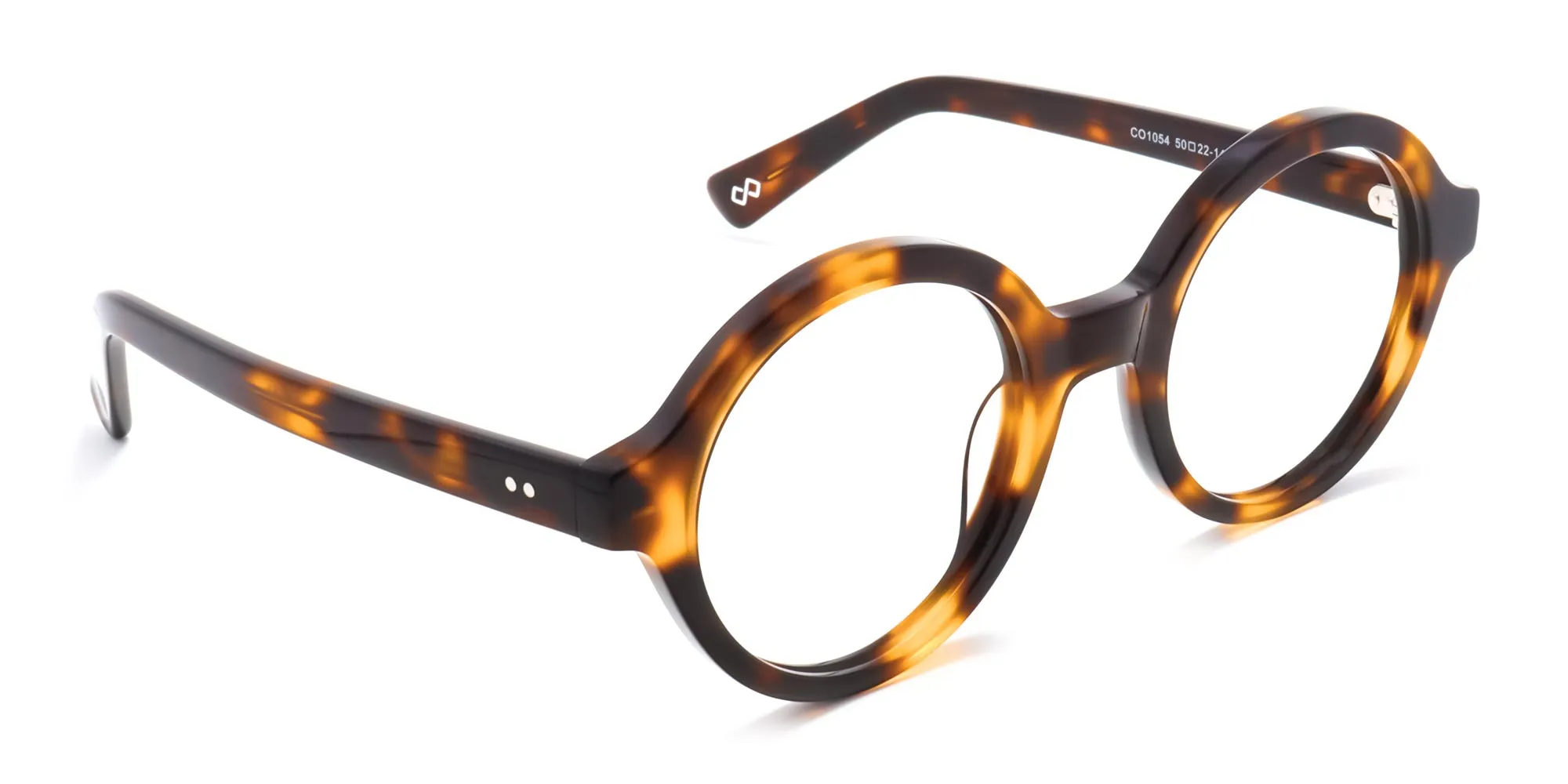 Round Tortoise shell Blue Light Glasses - 2