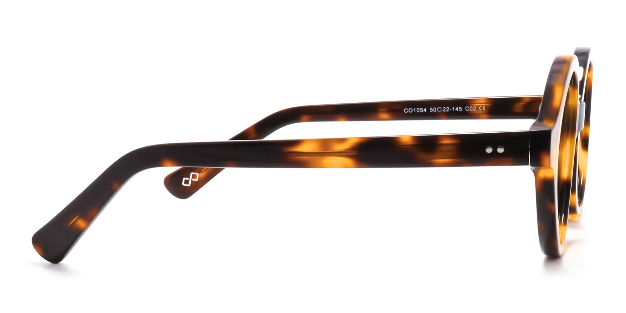 Round Tortoise shell Blue Light Glasses - 2