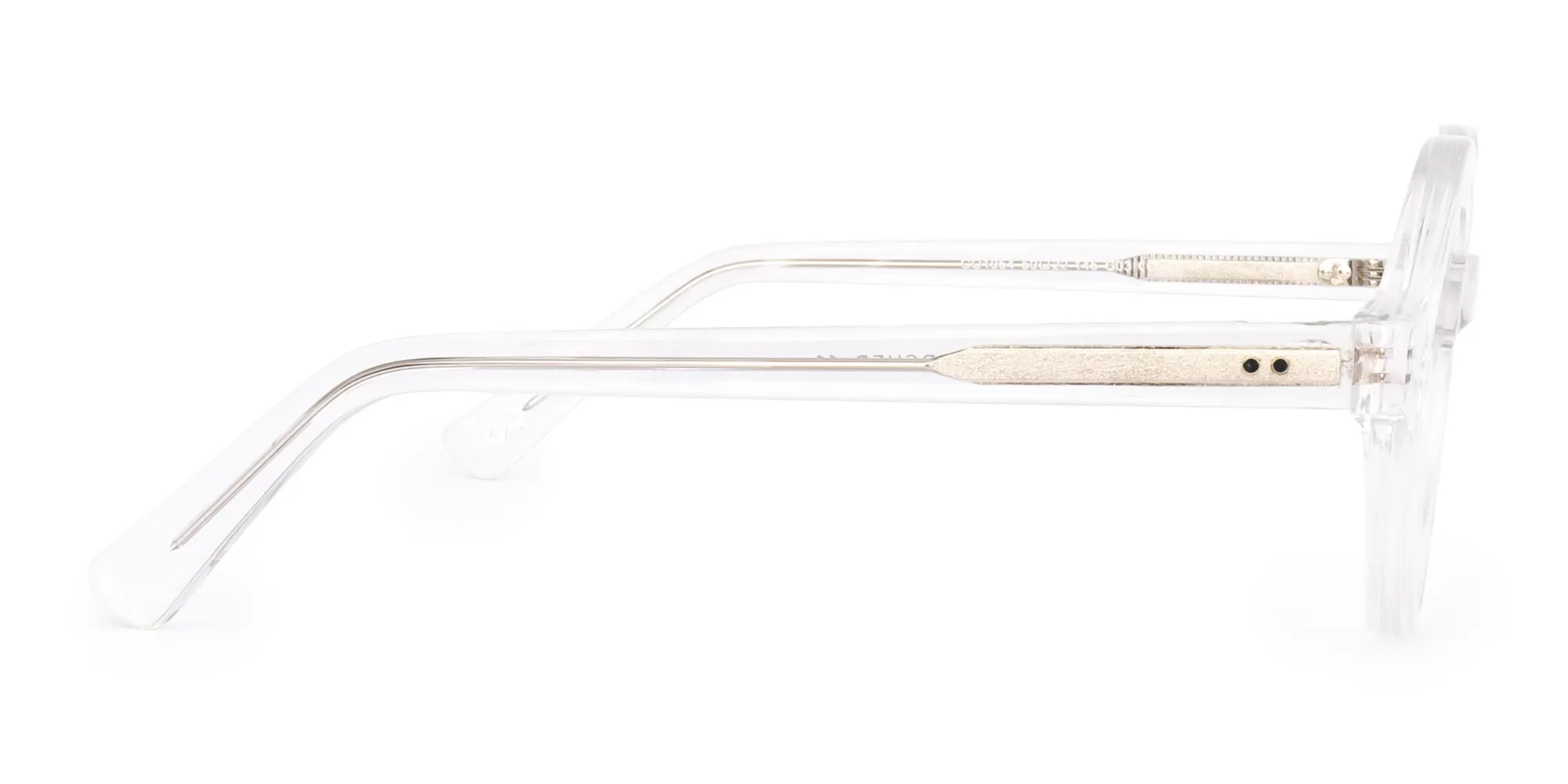 clear round blue light glasses-2
