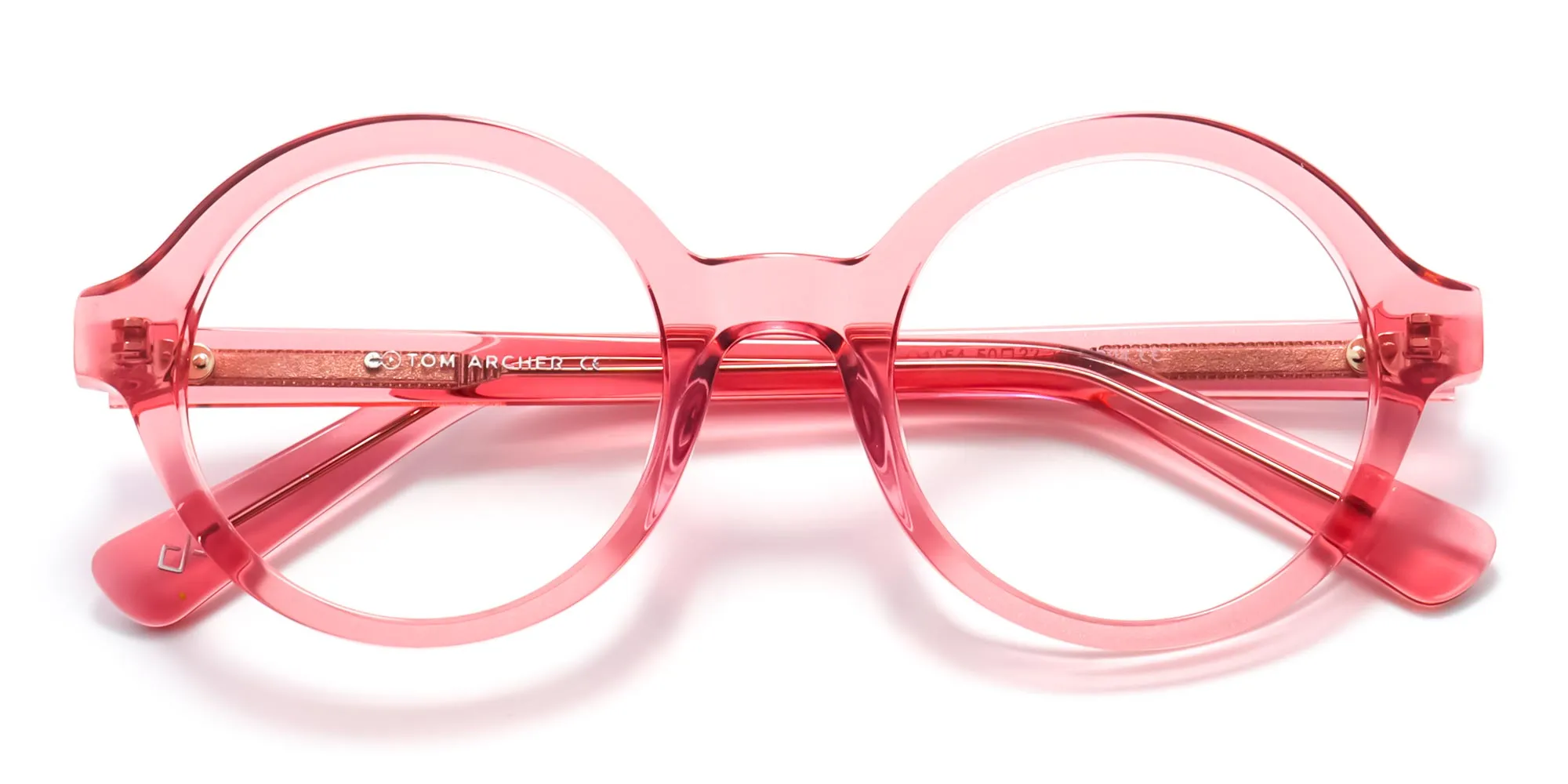 pink circle glasses - 2