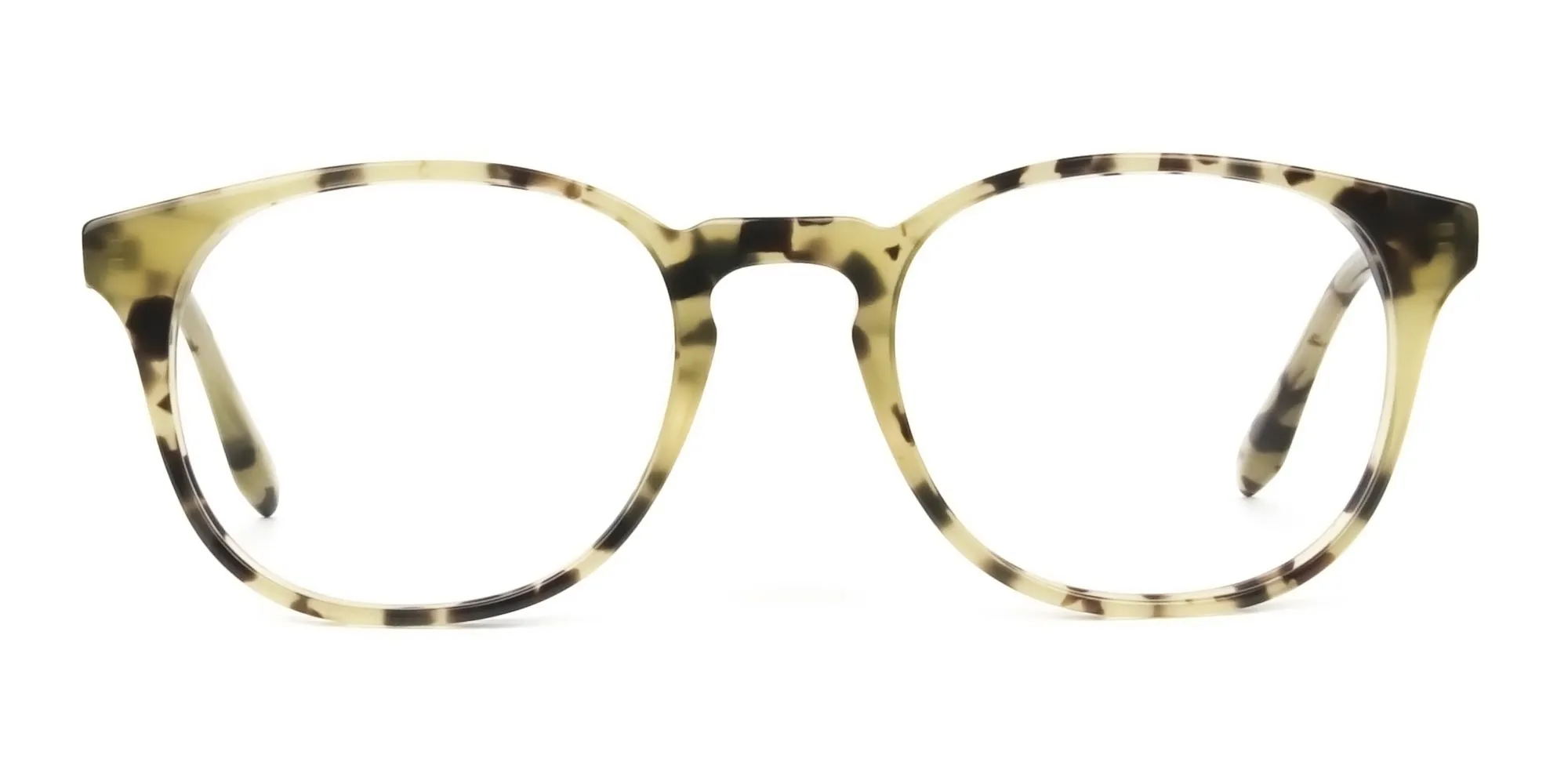 A21031F/3 - Keyhole Marzipan Tortoise Eyeglasses in Square