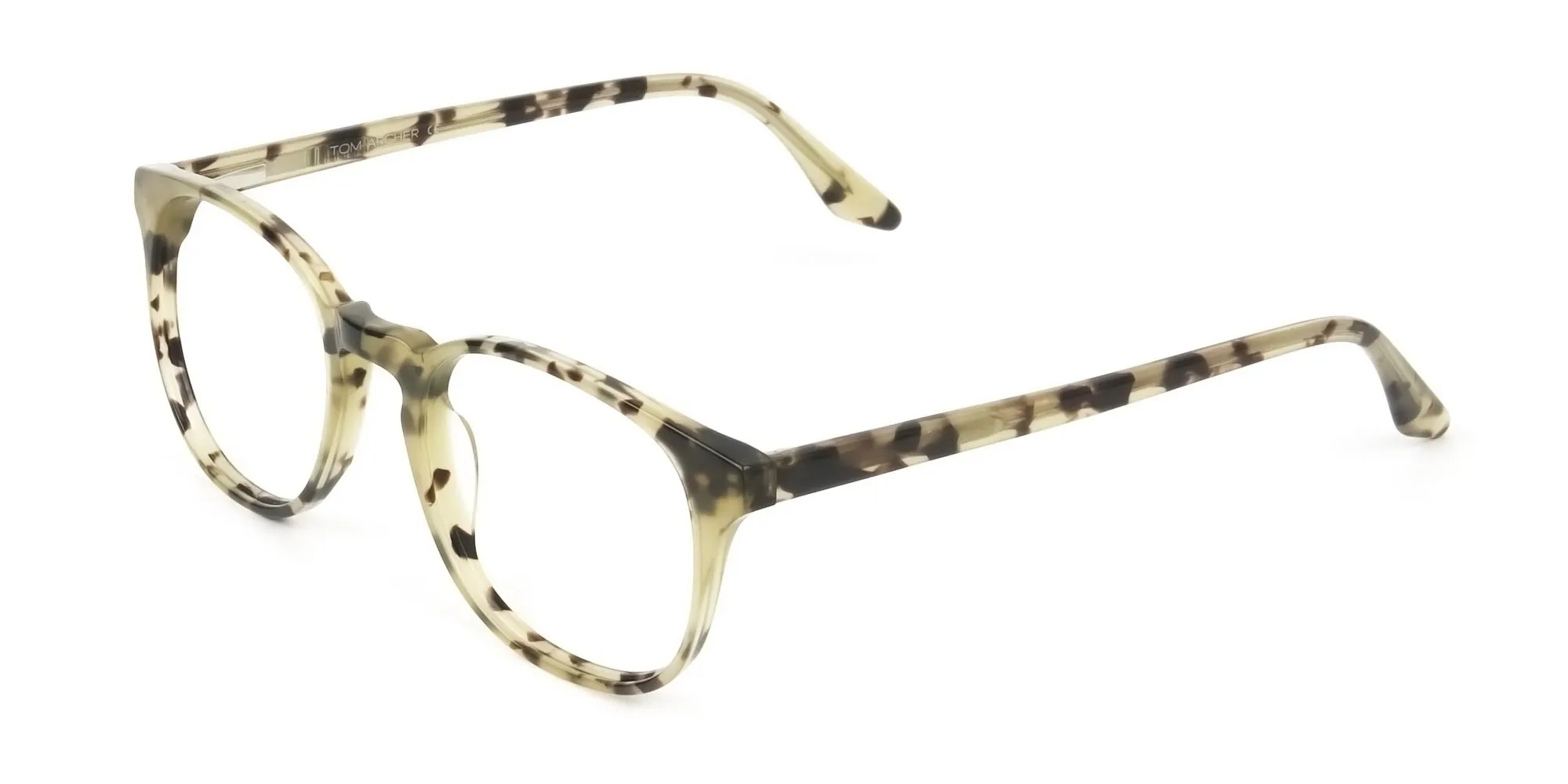 Keyhole Marzipan Tortoise Eyeglasses in Square - 2 Keyhole Marzipan Tortoise Eyeglasses in Square - 2