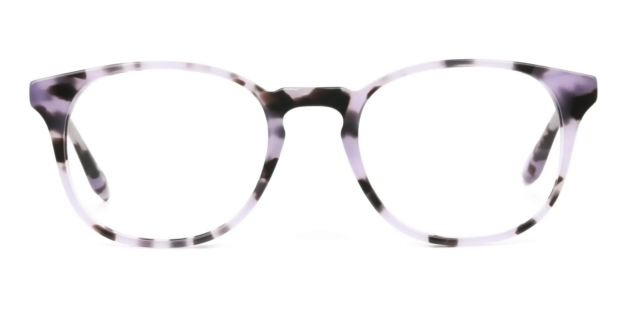 A21031F/4 - Keyhole Pastel Purple Tortoise Glasses in Square