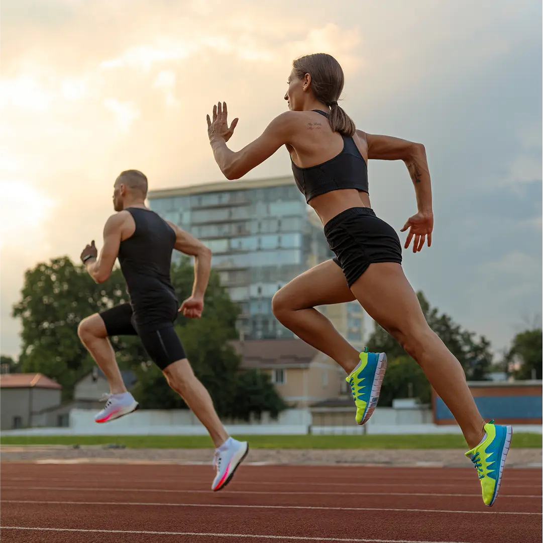 running