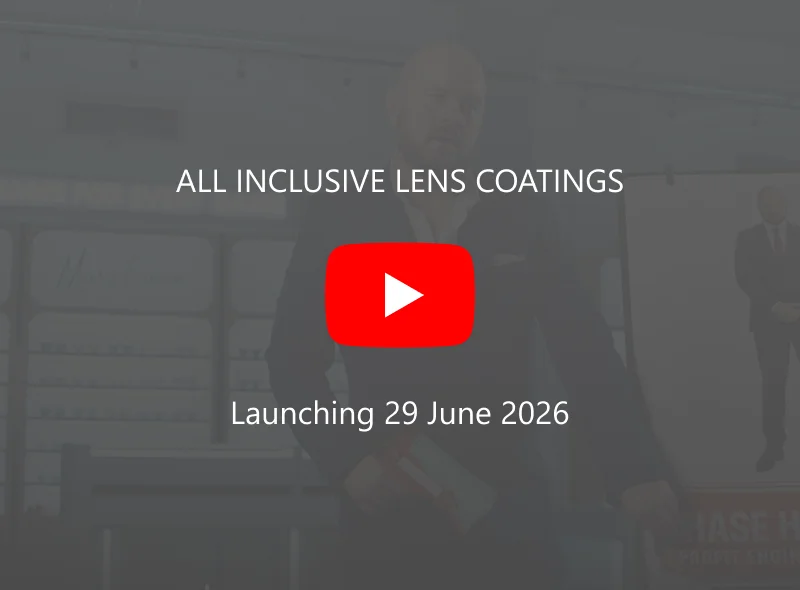 ALL INCLUSIVE LENS COATINGS — Launching 29 June 2026