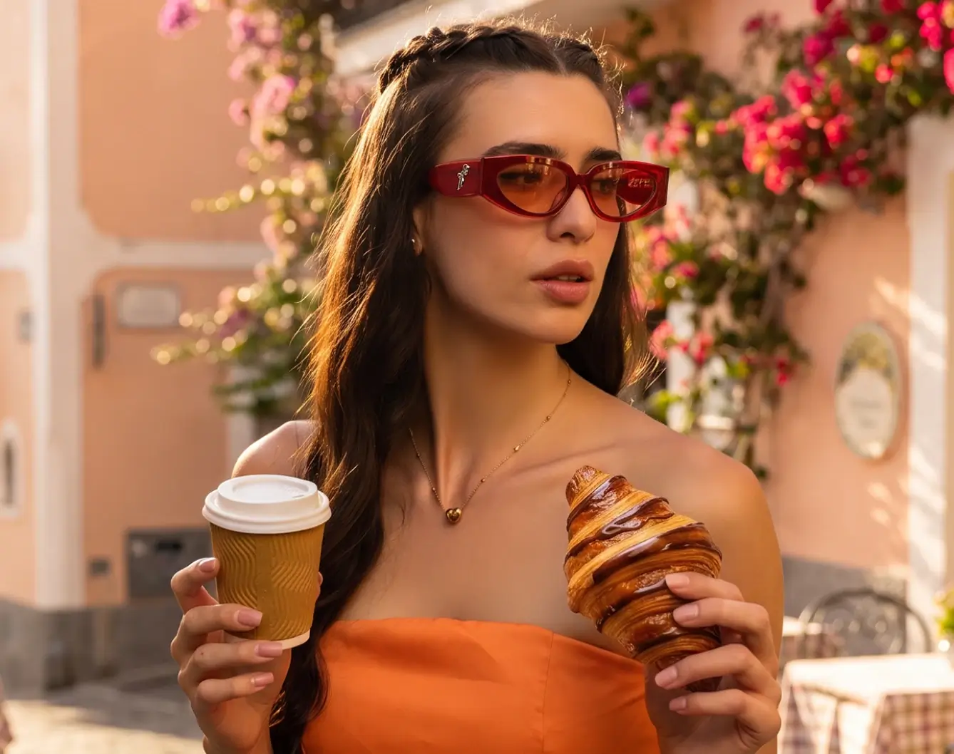 /sunglasses/bushey-cherry-red-thick-acetate-sunglasses-with-red-lenses